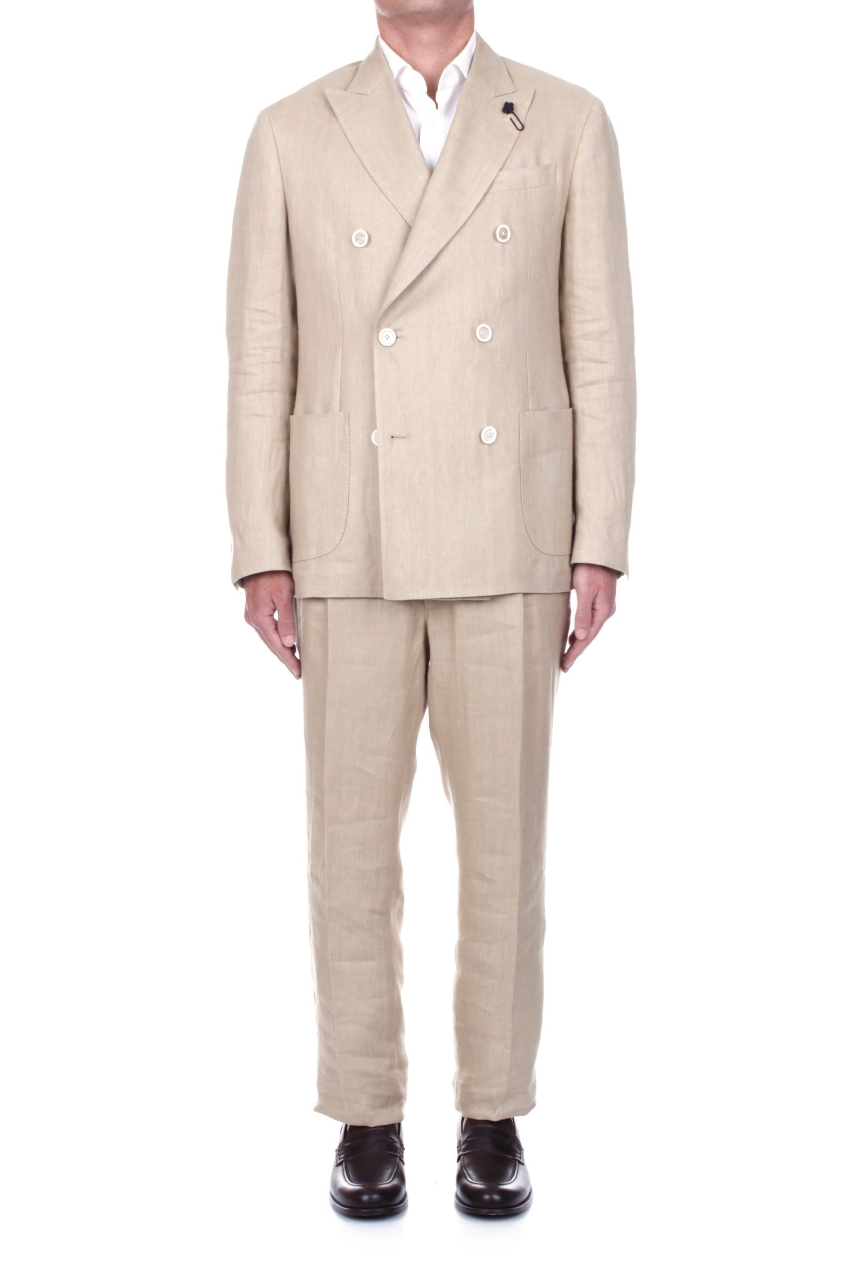 ABITO DOPPIOPETTO LARDINI ROMA BEIGE 250