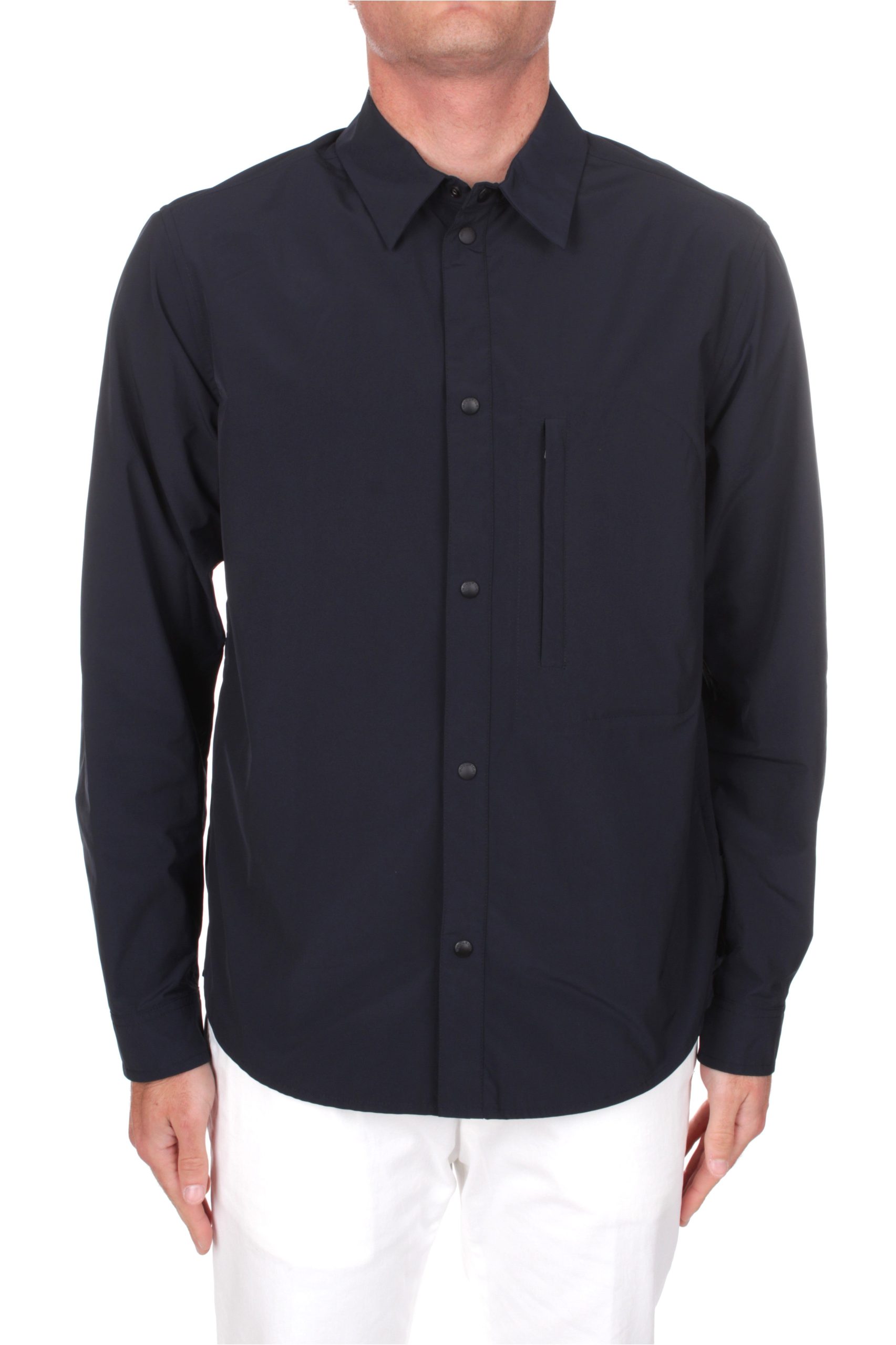 OVERSHIRT WOOLRICH CITY MELTON BLUE 3989