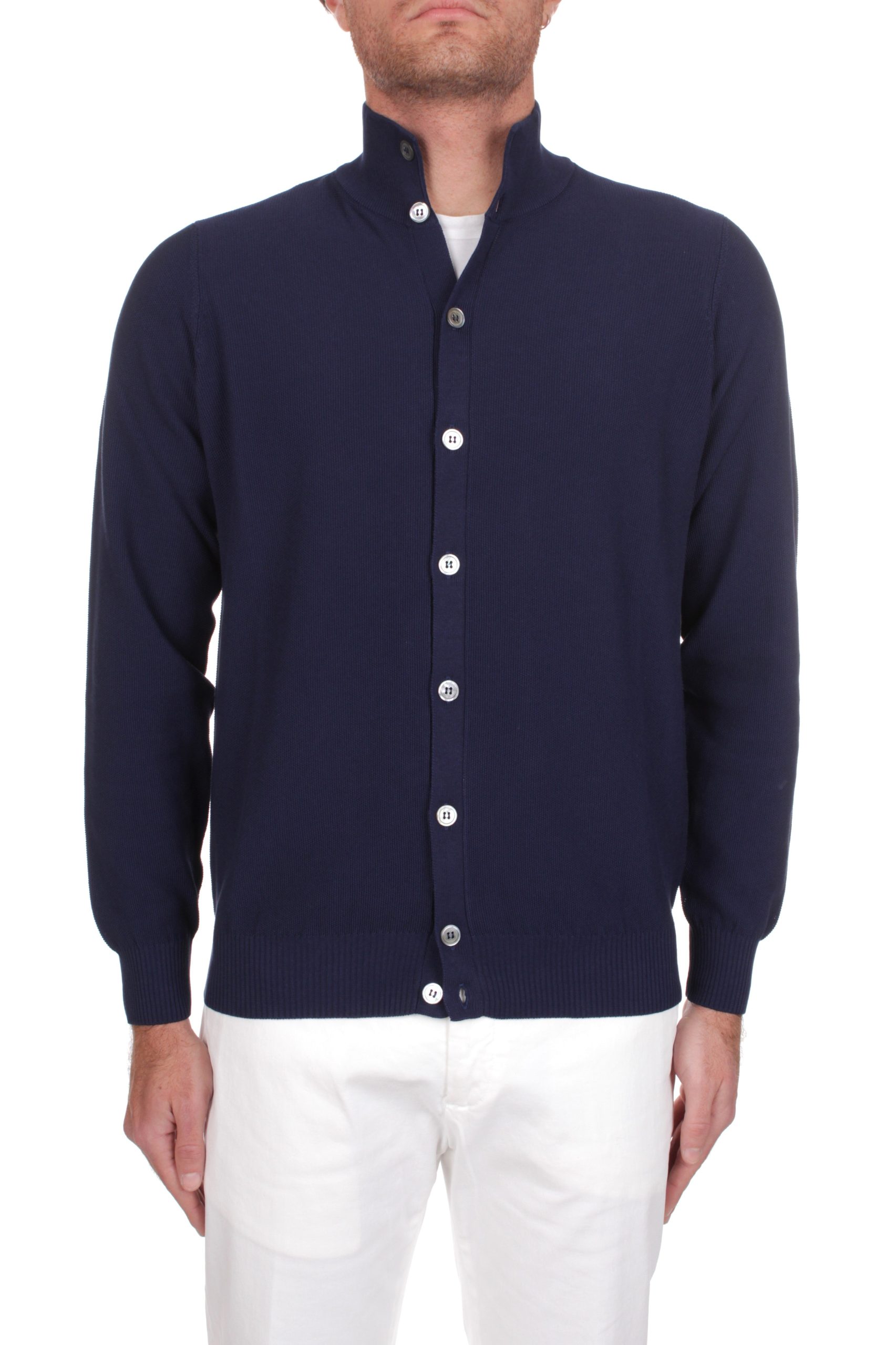 CARDIGAN ARROWS BLU 880