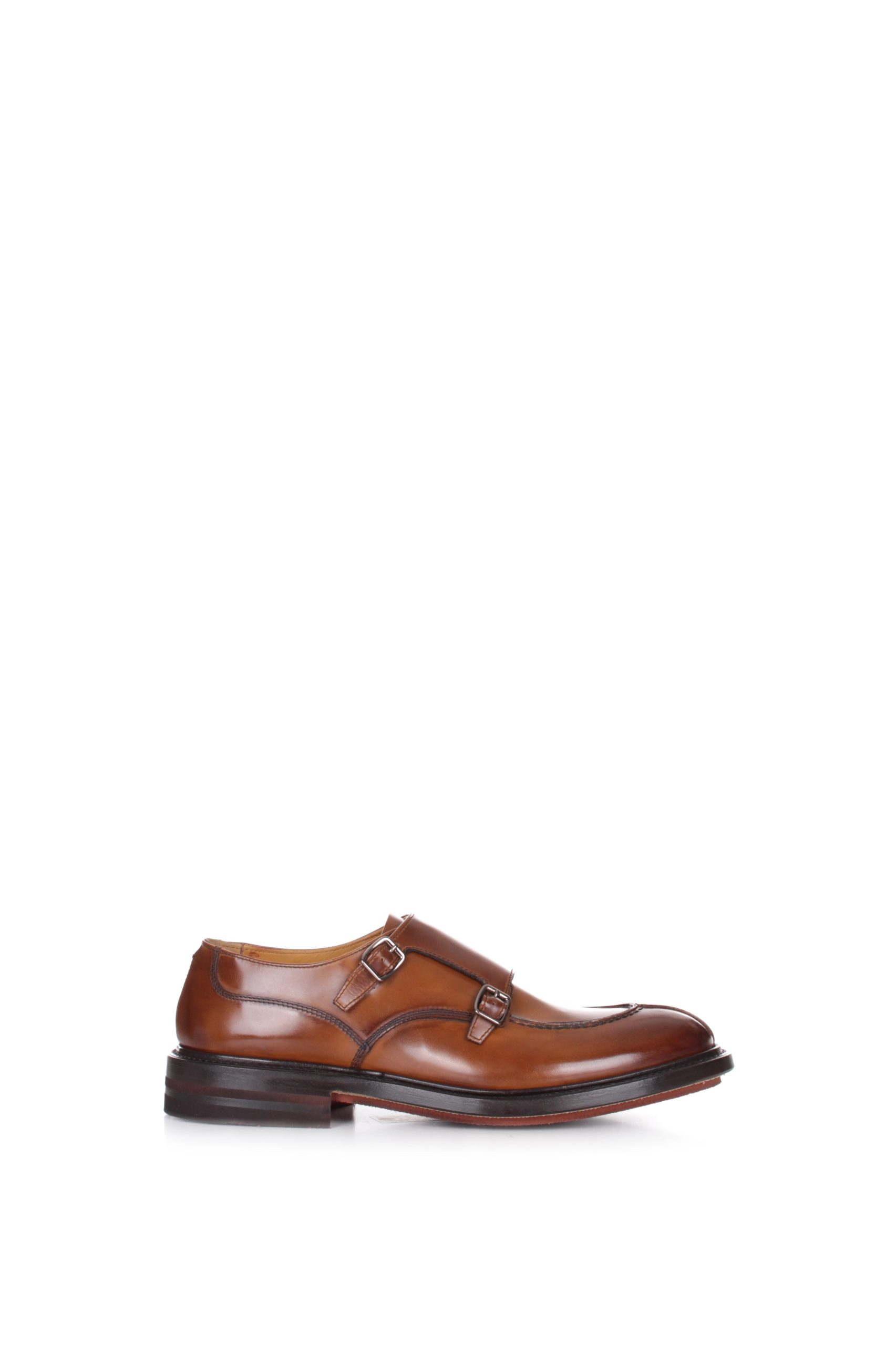 MOCASSINI DOPPIA FIBBIA FABI SHOES CUOIO 815