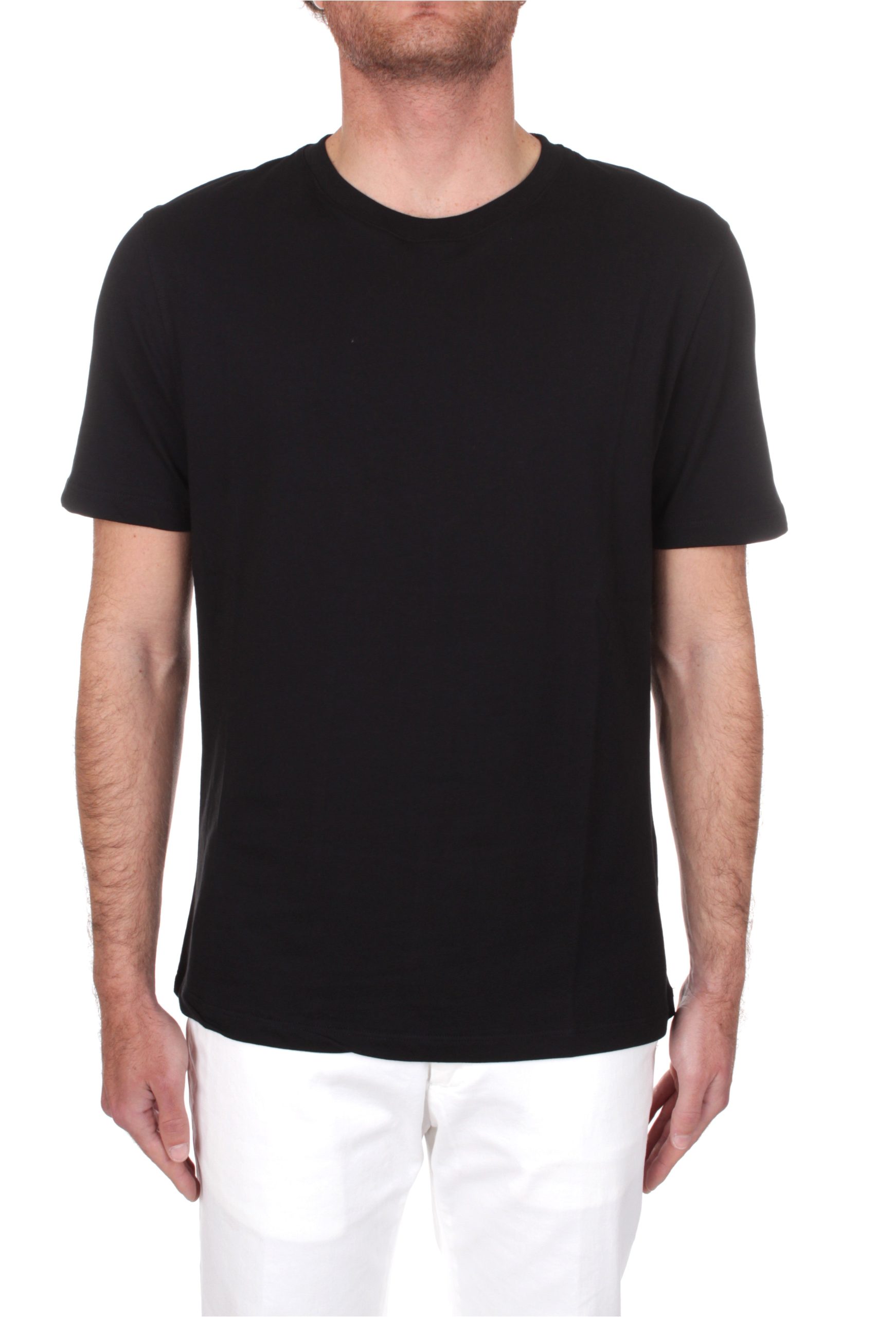 T-SHIRT MANICHE CORTE H953 NERO 8