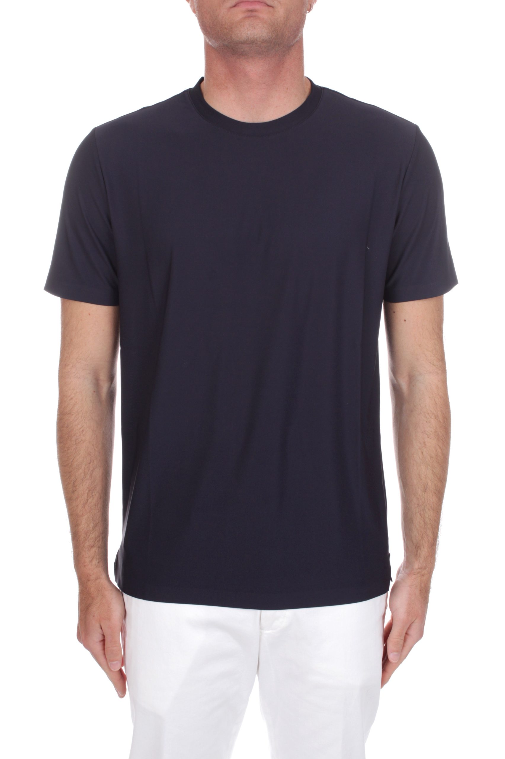 T-SHIRT MANICHE CORTE HESKIMO BLU