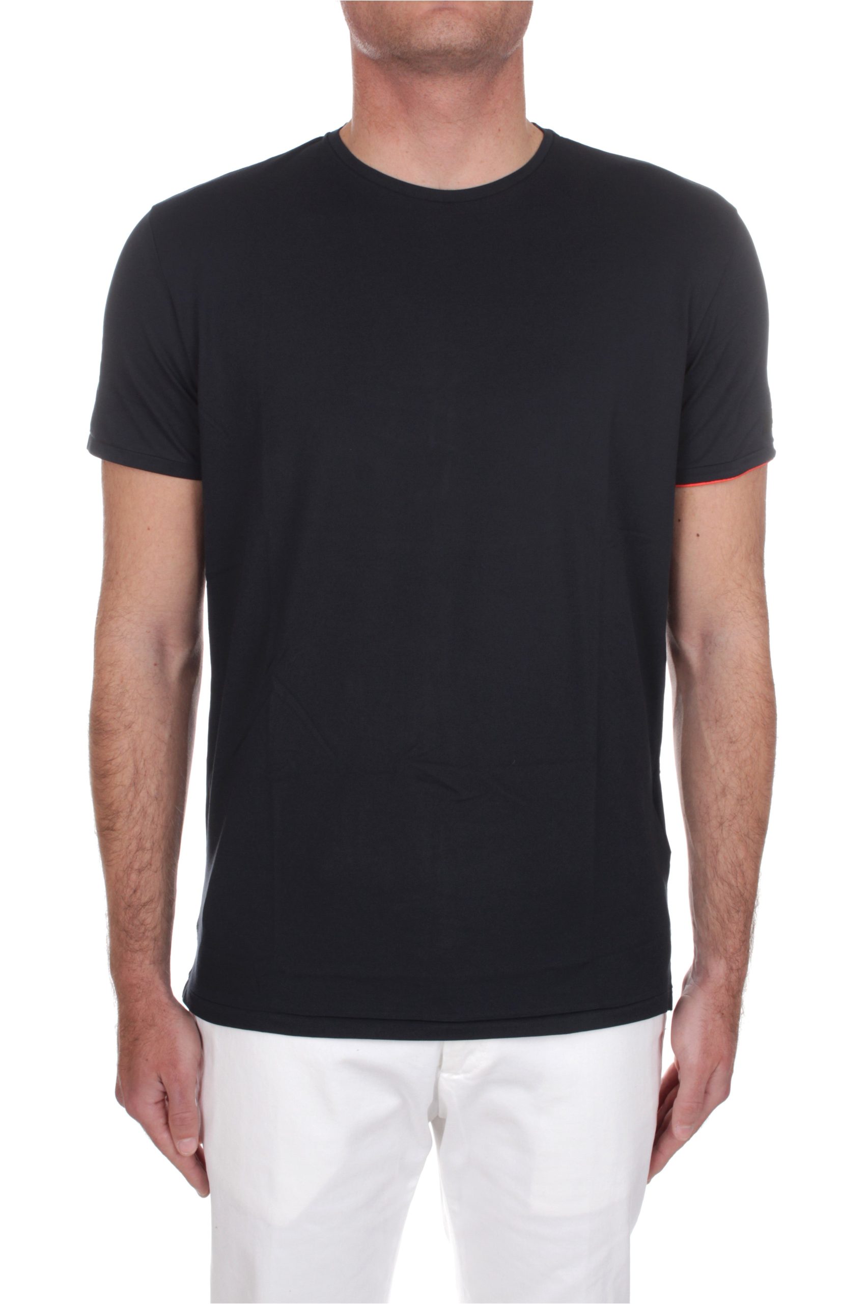 T-SHIRT MANICHE CORTE RRD MACRO BLUE BLACK 60