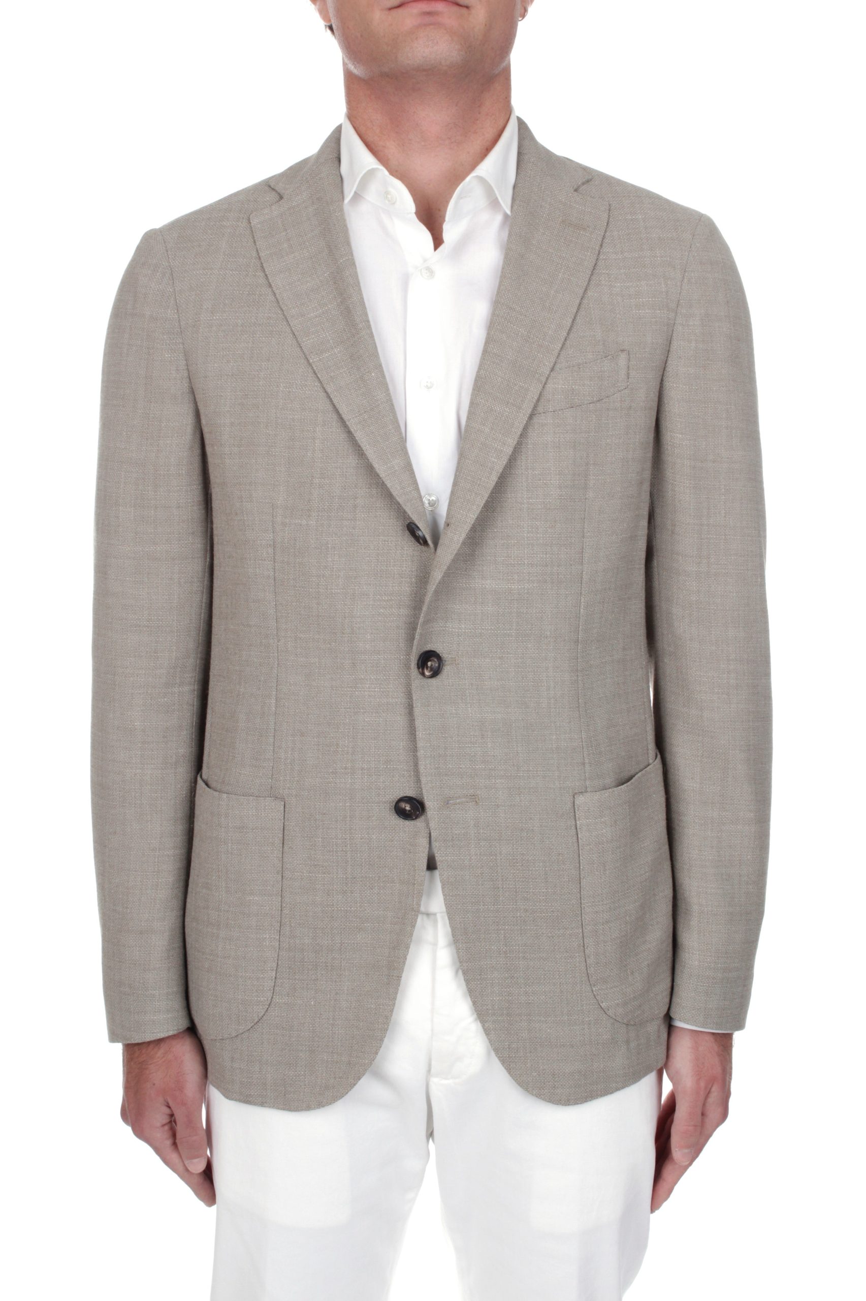 BLAZER MONOPETTO SANTANIELLO BEIGE 15P