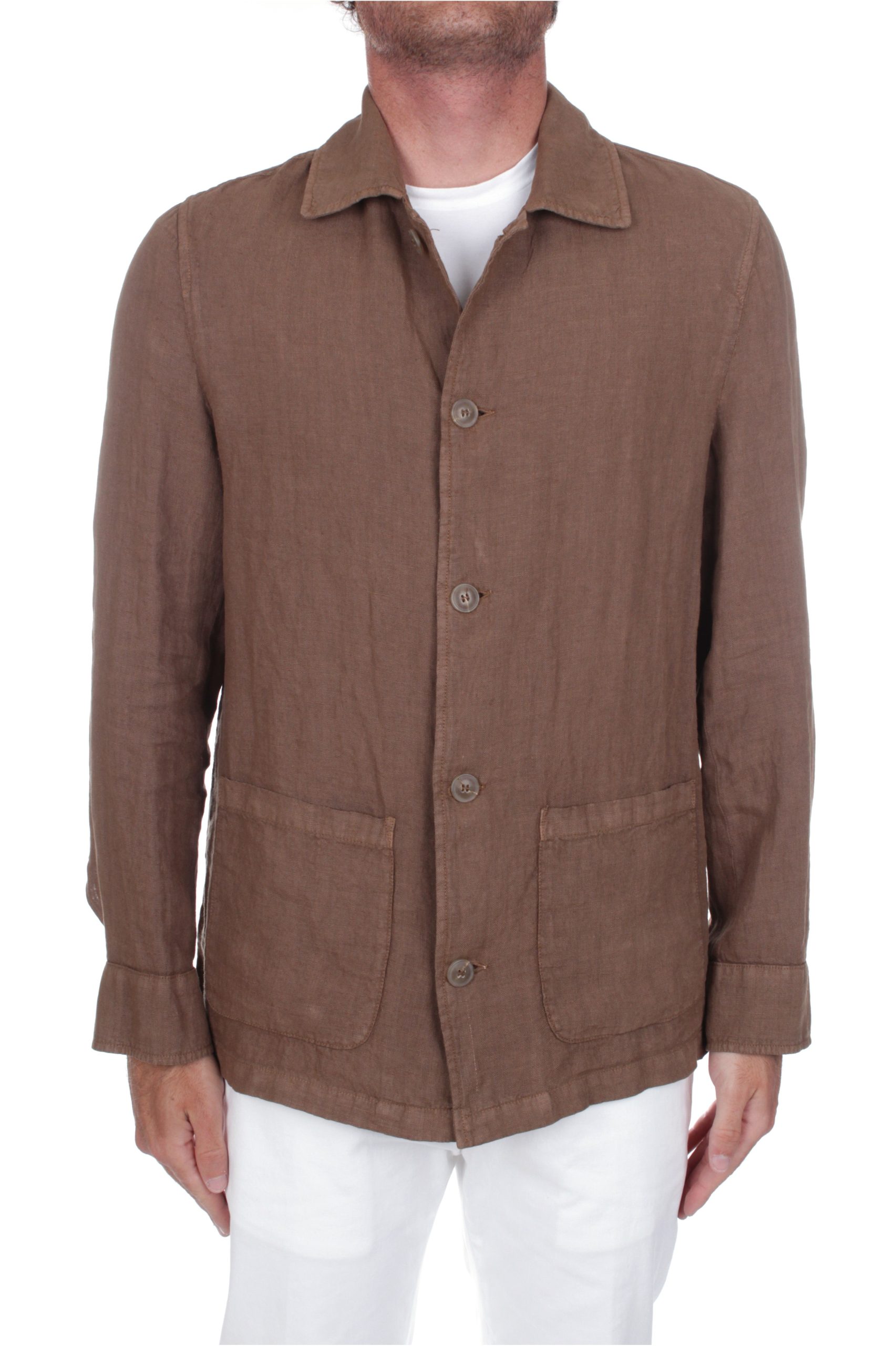 OVERSHIRT DETWELVE MARRONE 07