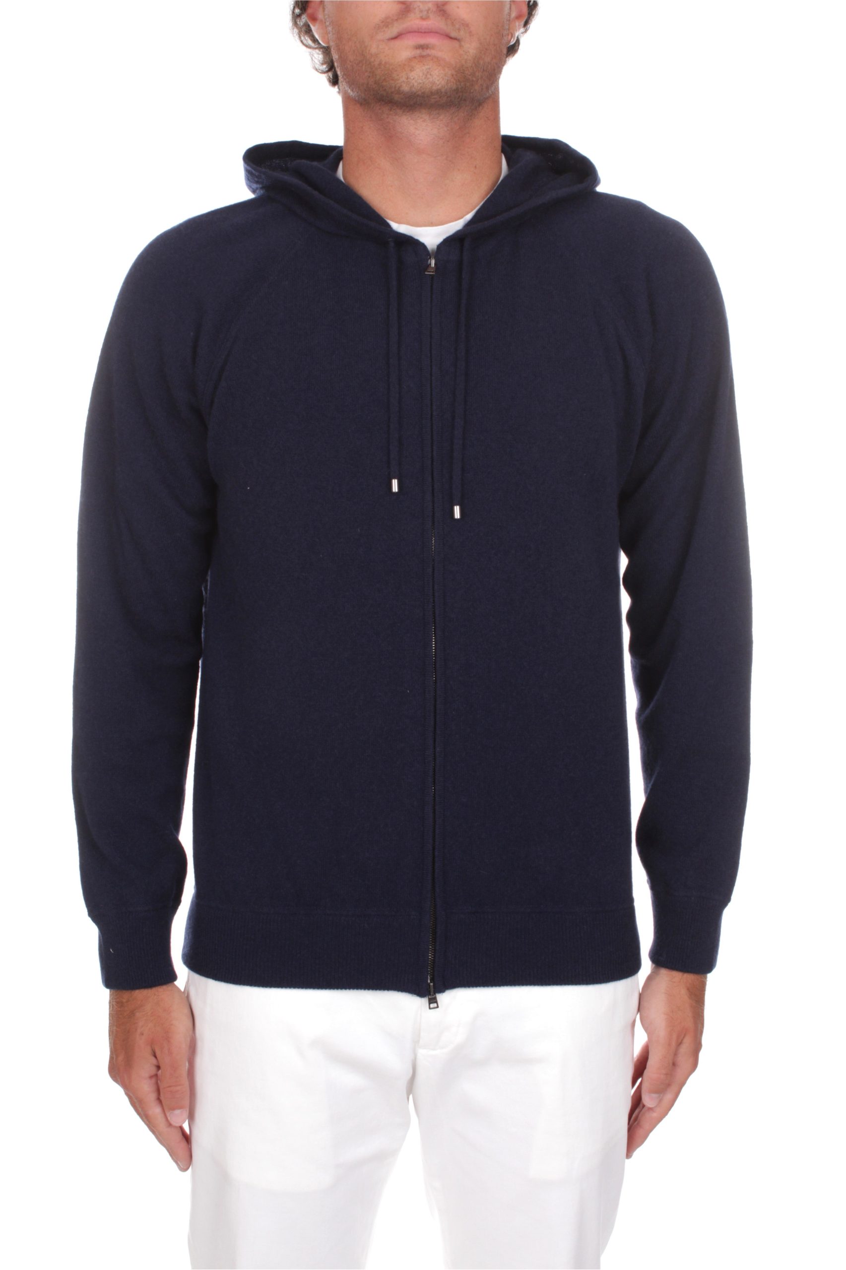 FELPA CON CAPPUCCIO HERNO RESORT BLU 9200