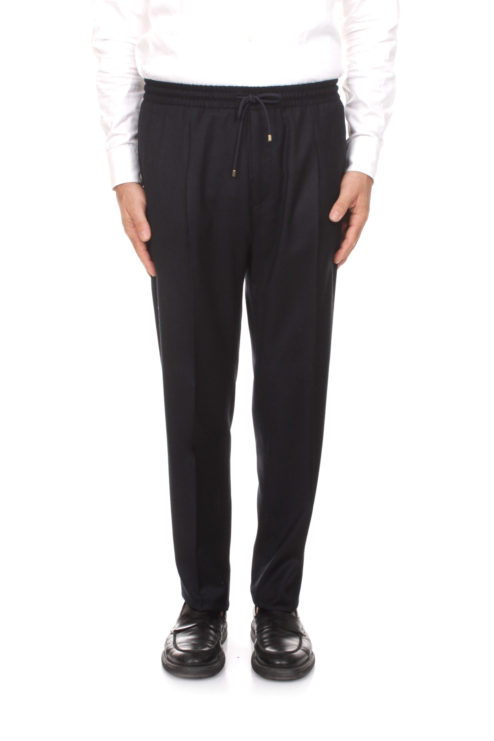 PANTALONI BRIGLIA 1949 WIMBLEDONS IN LANA - BLU 11