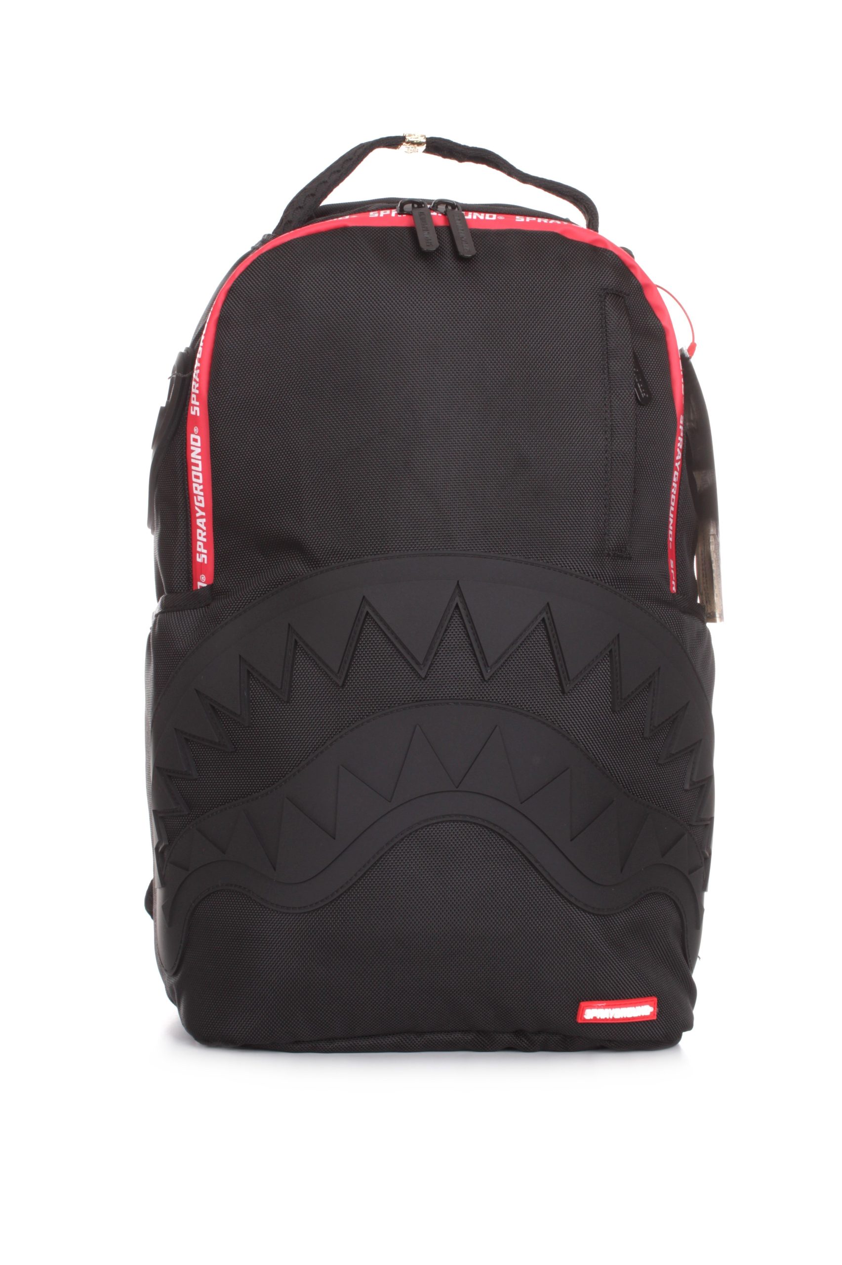 ZAINO SPRAYGROUND PRINTED ZIPPER SHARK UOMO