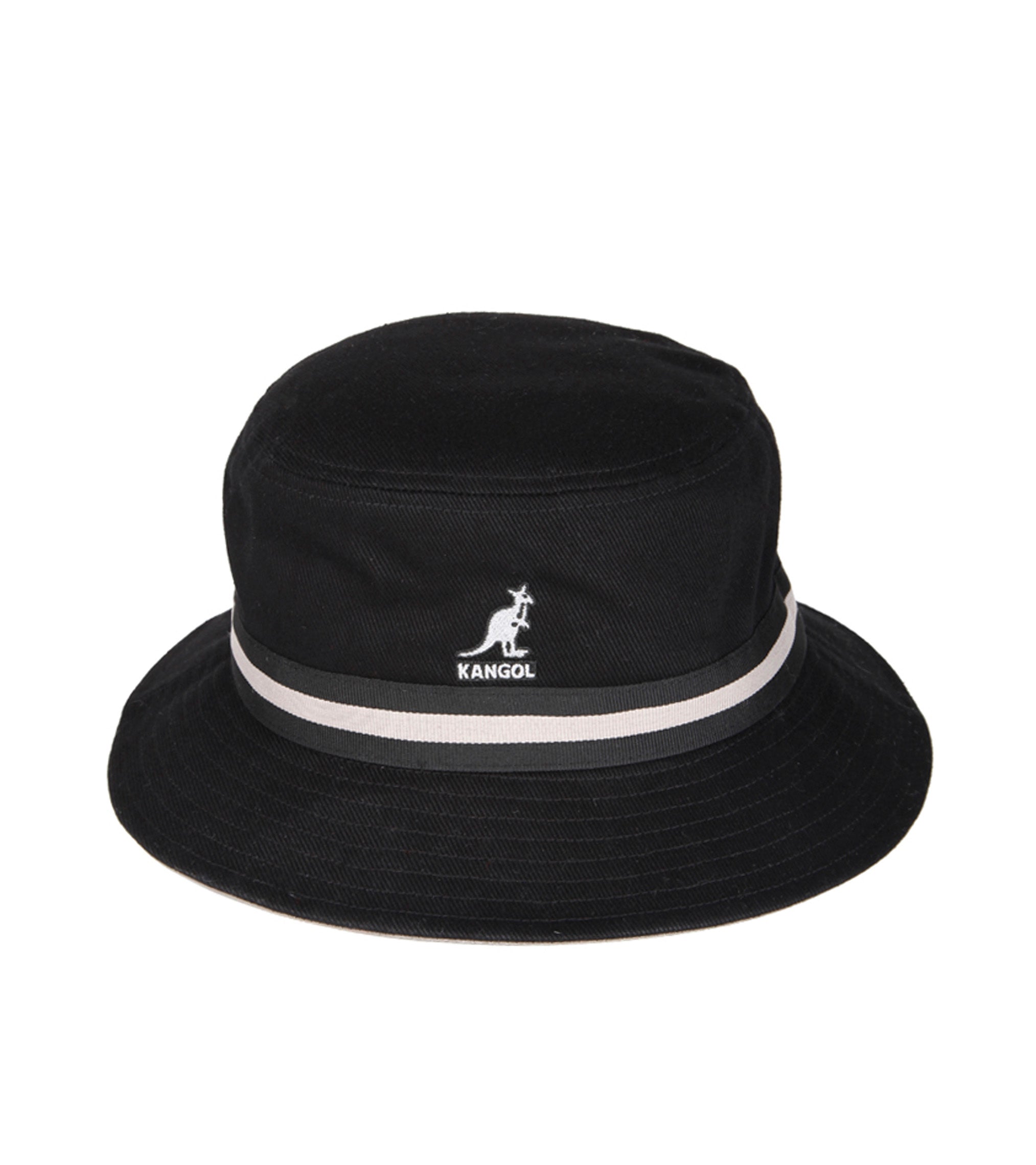 Kangol Stripe Lahinch Bucket Nero