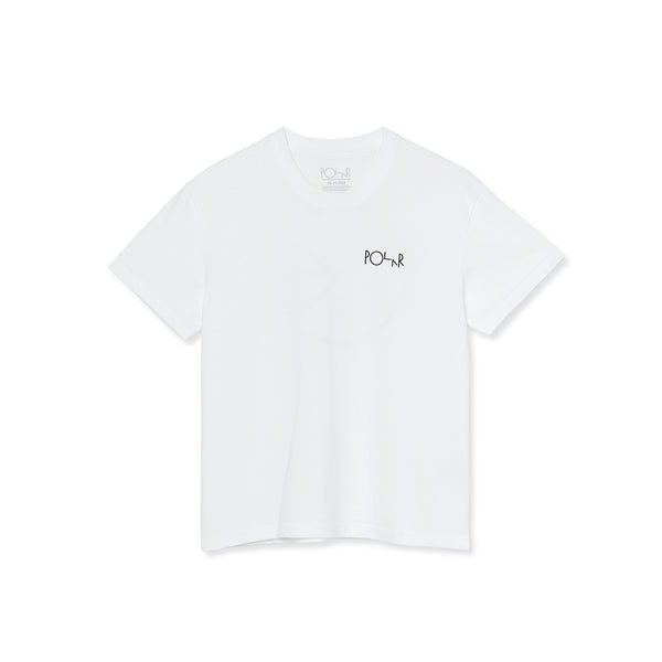 T-Shirt Polar Stroke Logo Tee Bianco Uomo