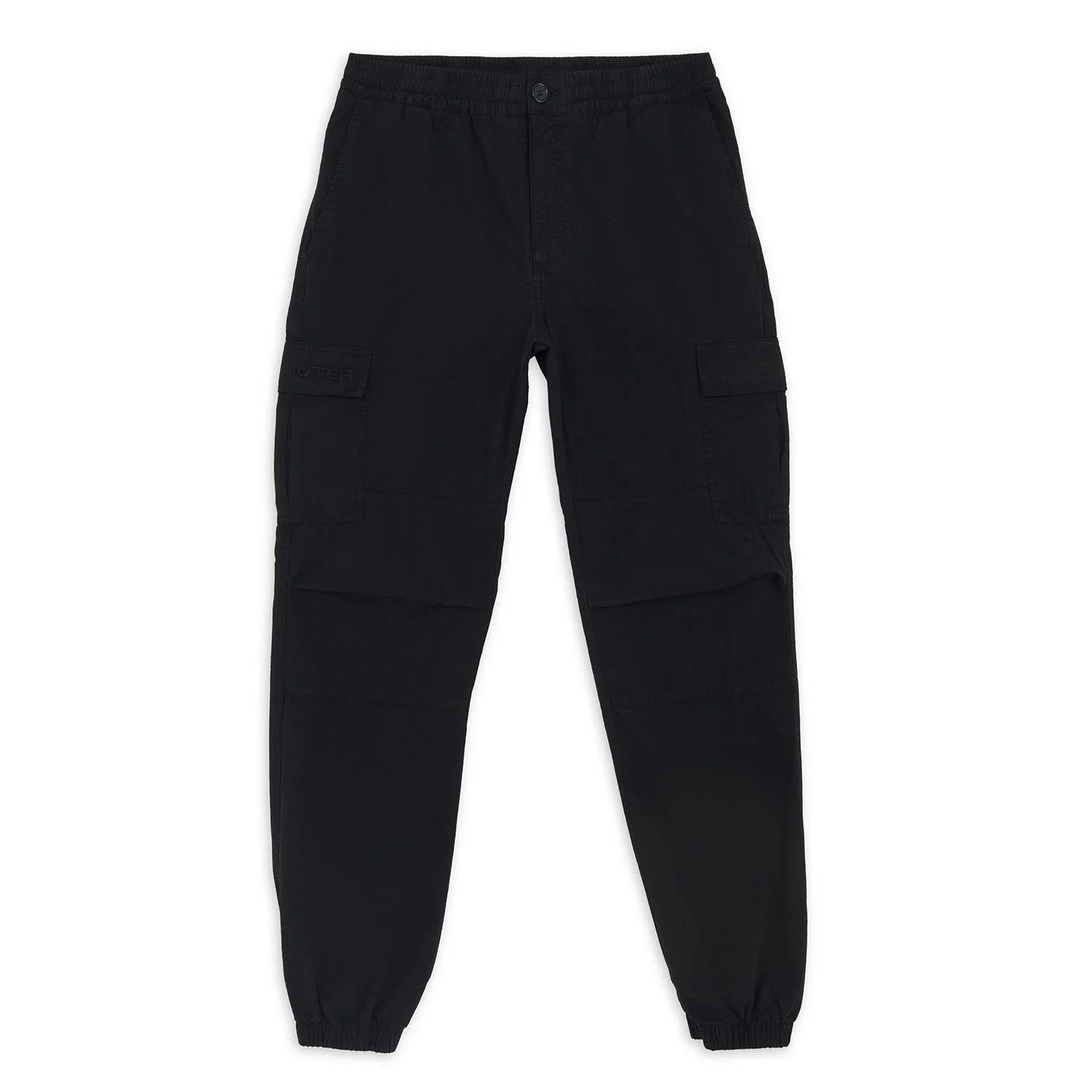 Pantaloni Iuter Cargo Jogger Nero Uomo