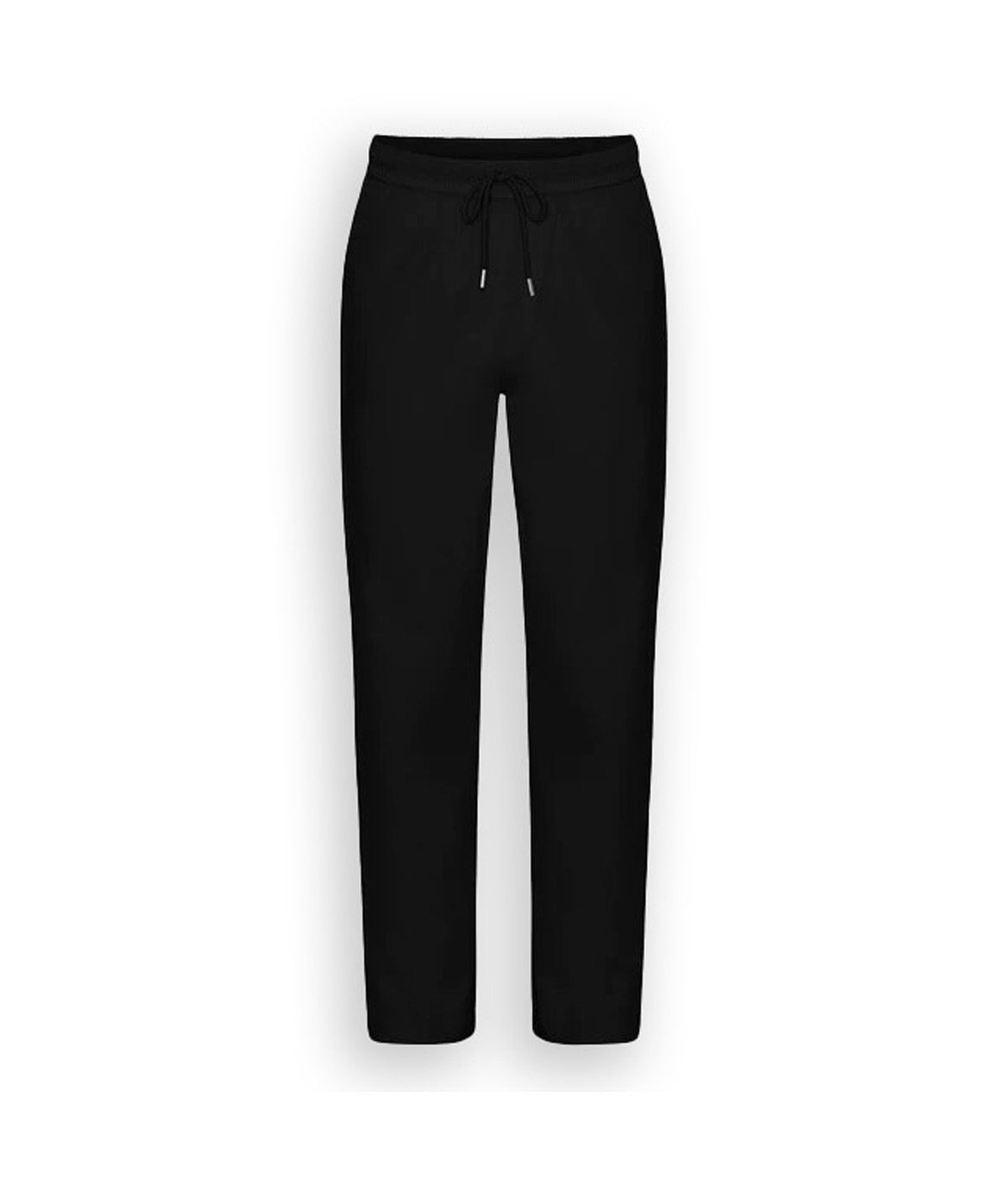 Pantaloni Colorful Standard Cotone Organico Elastico Nero Unisex