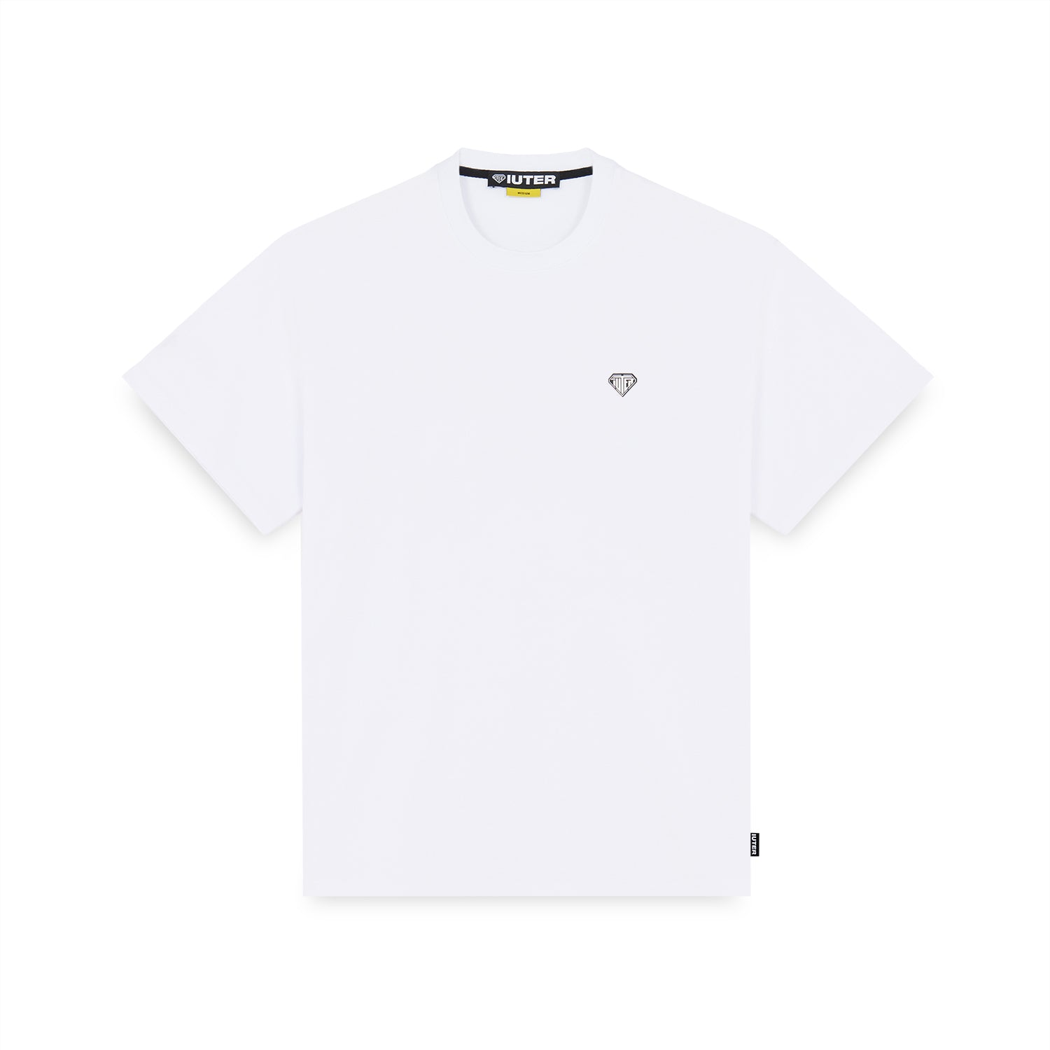 Iuter Heart Logo Tee Bianco