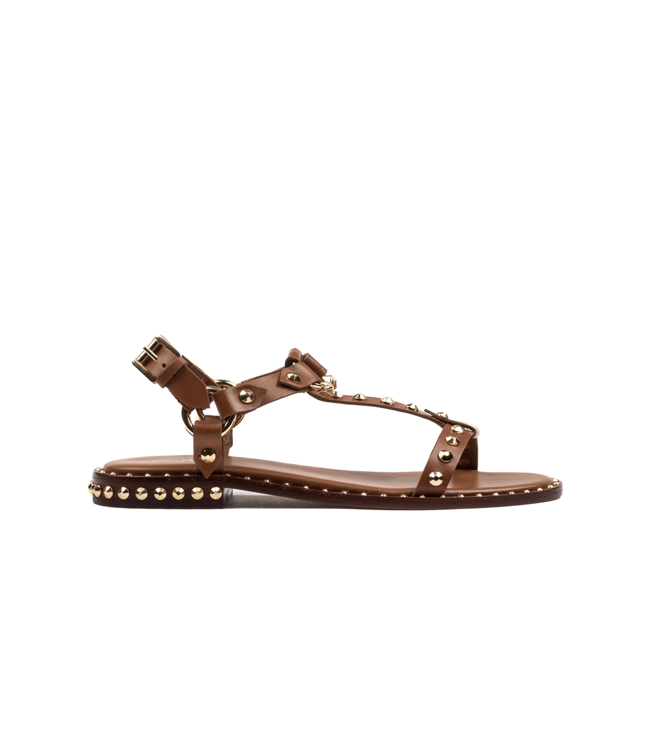 Ash Sandalo Basso Borchie Cinnamon