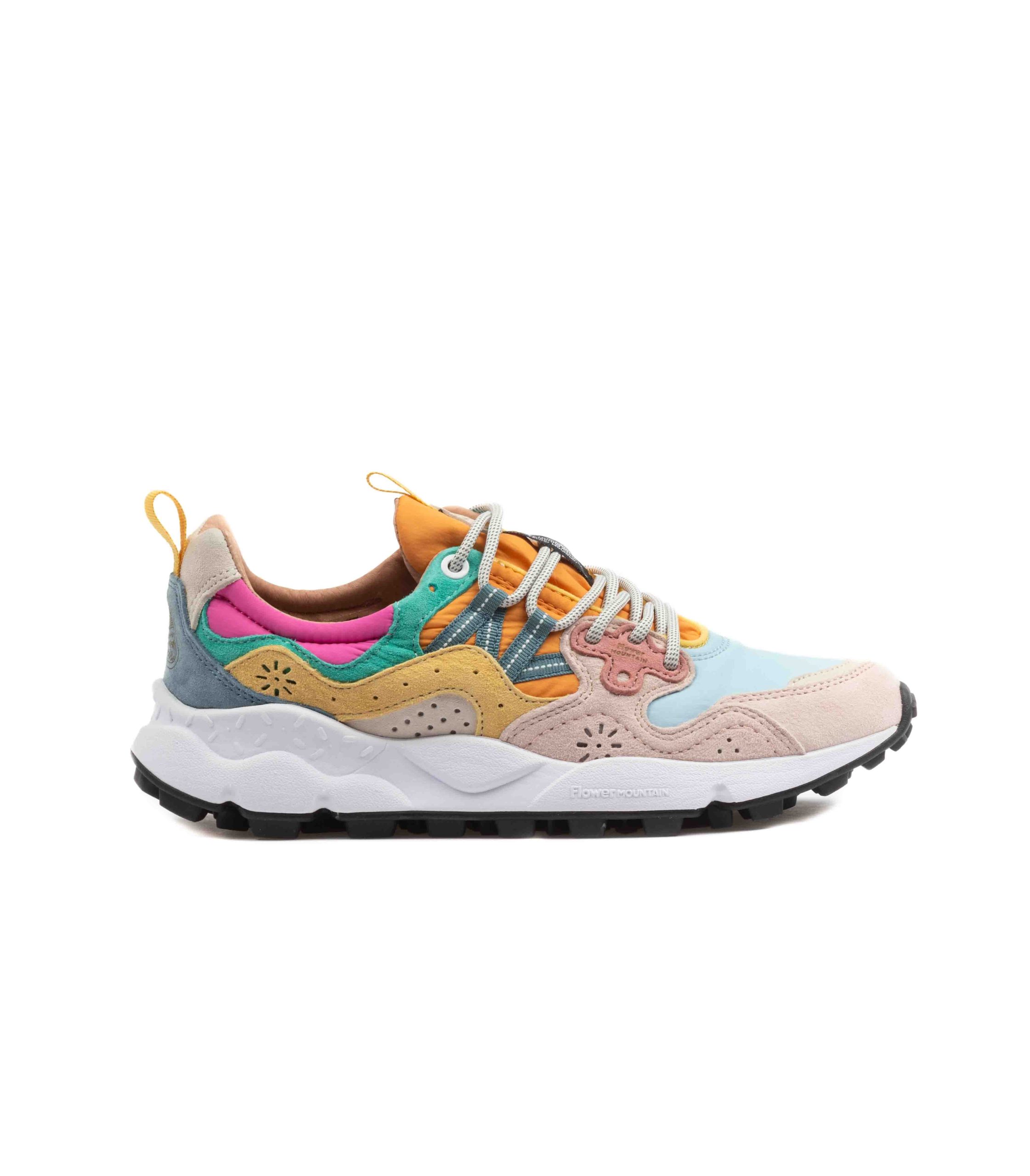 Flower Mountain Yamano 3 Suede Nylon Rose-Light Violet