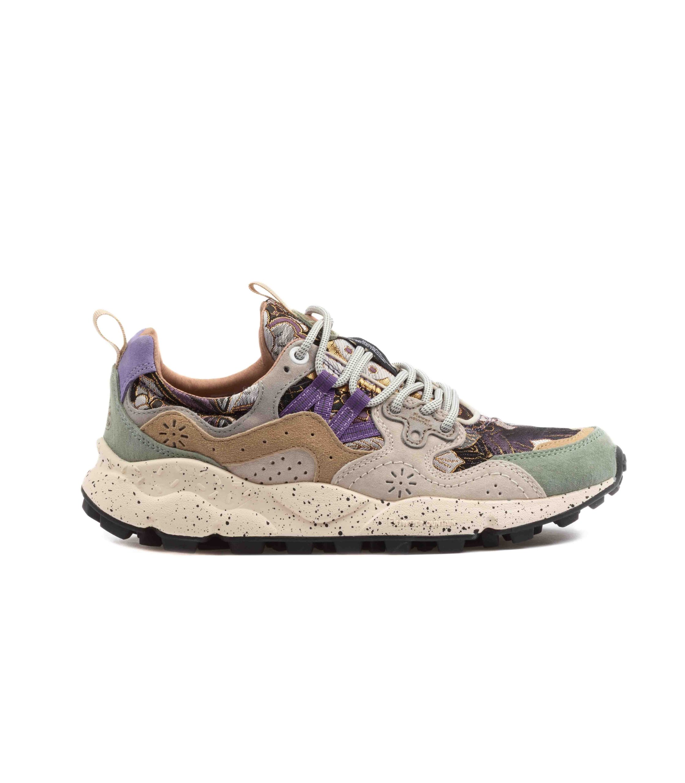 Flower Mountain Yamano3 Uni Nishijin-Ori Suede