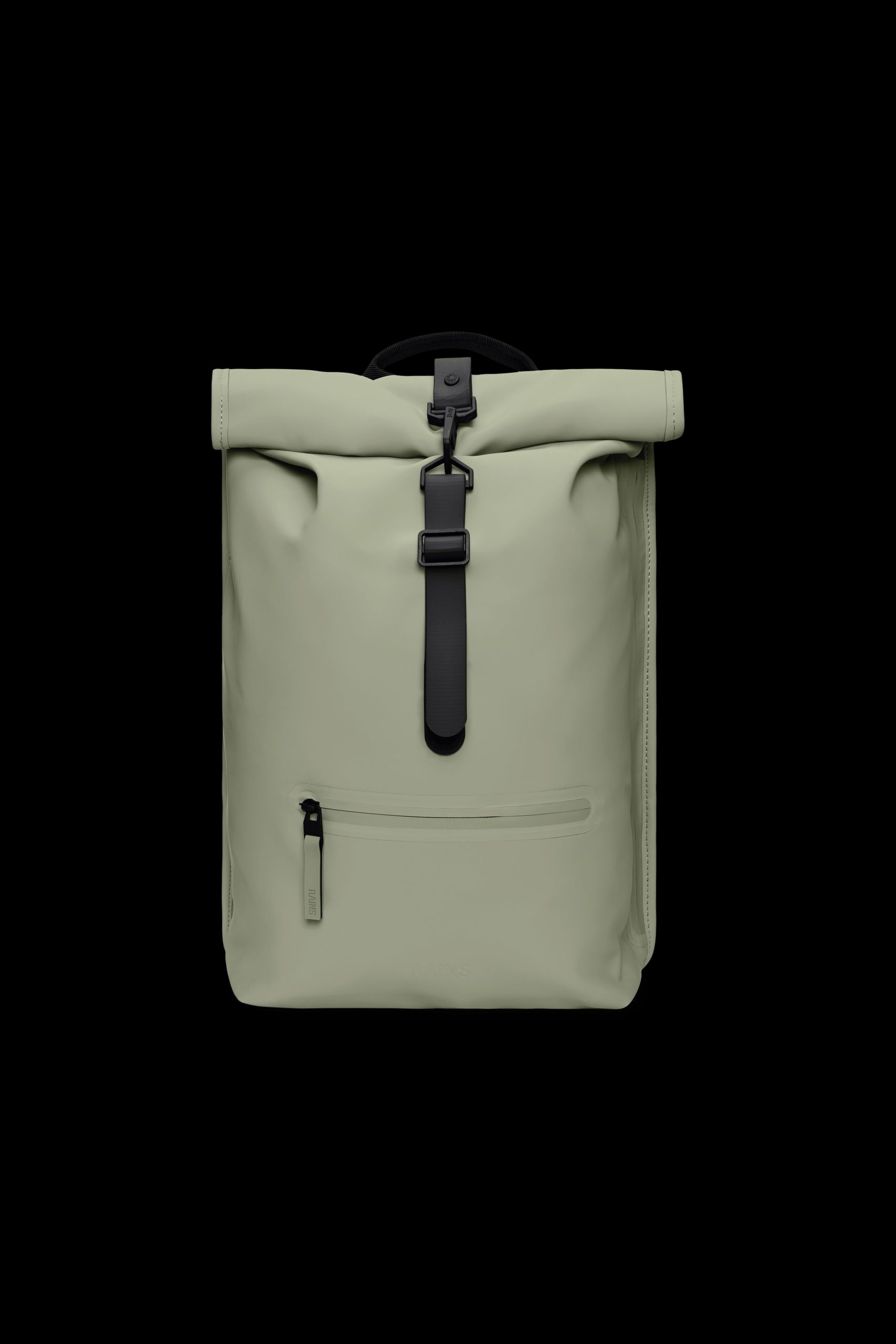 Zaino Rains Rolltop Rucksack Verde Salvia