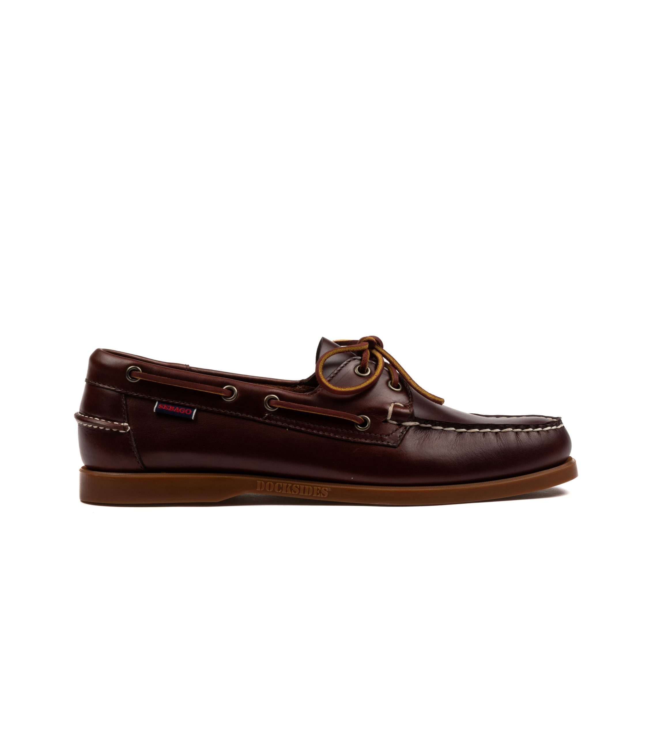 Sebago Docksides Portland Waxed Brown Honey Uomo