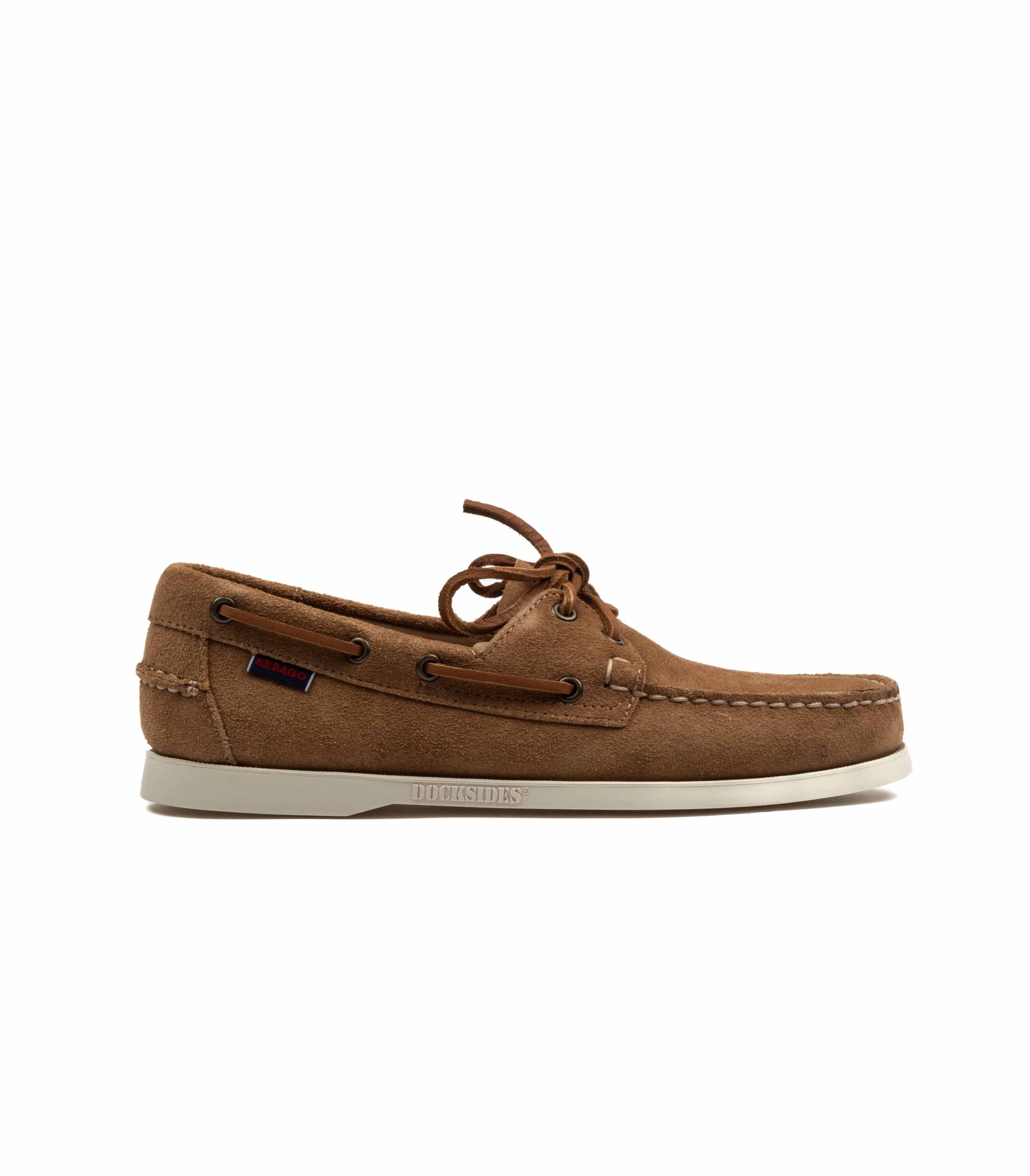 Sebago Portland Flesh Out Brown Cognac Uomo
