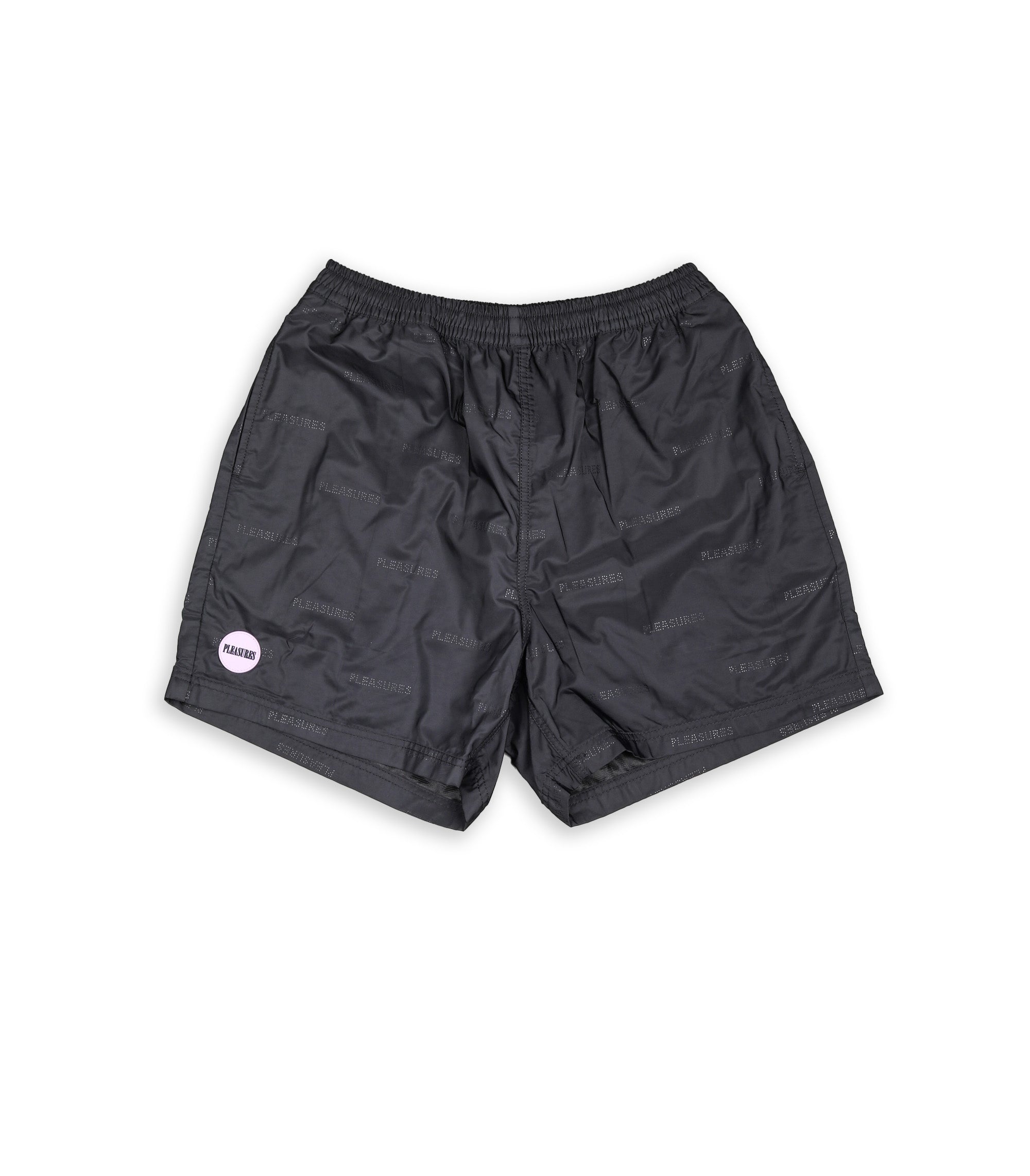 Pleasures Refresh Nylon Active Short Nero