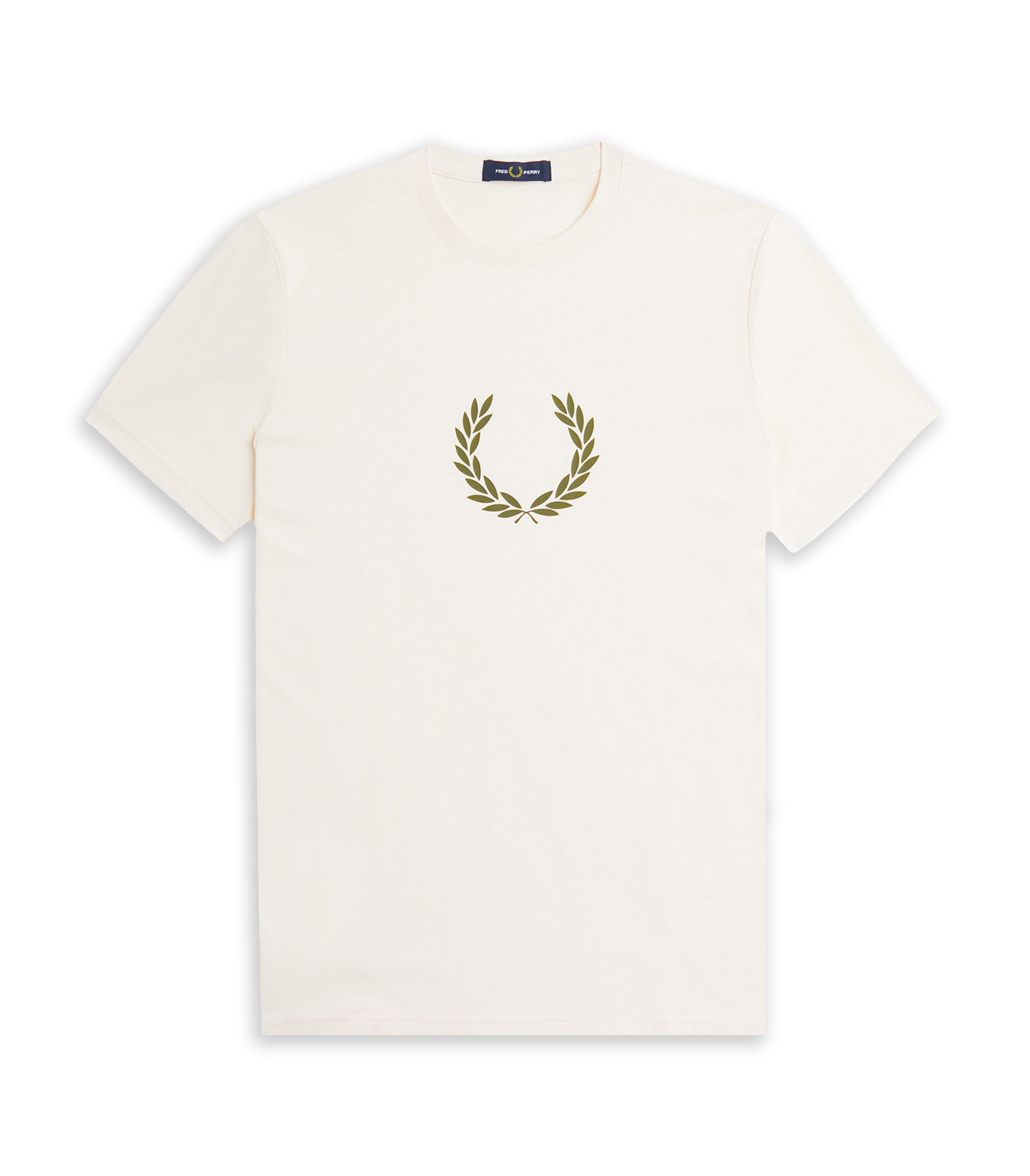 T-Shirt Fred Perry Laurel Wreath Pesca Uomo
