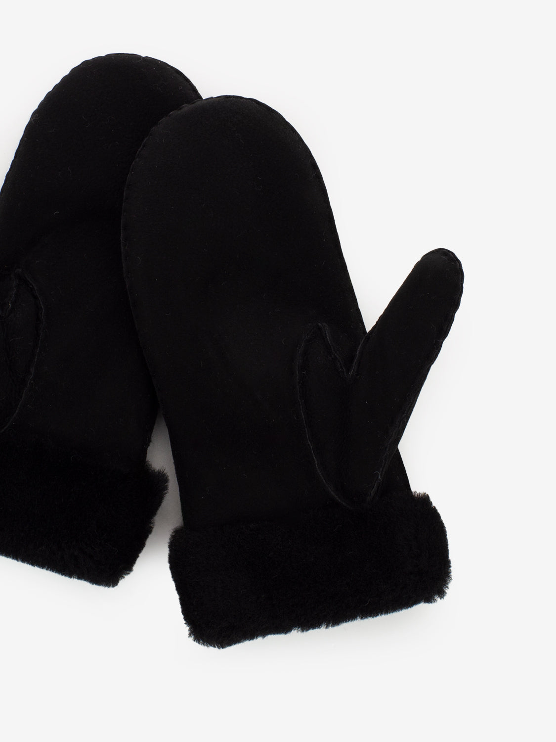 Muffole in montone nero