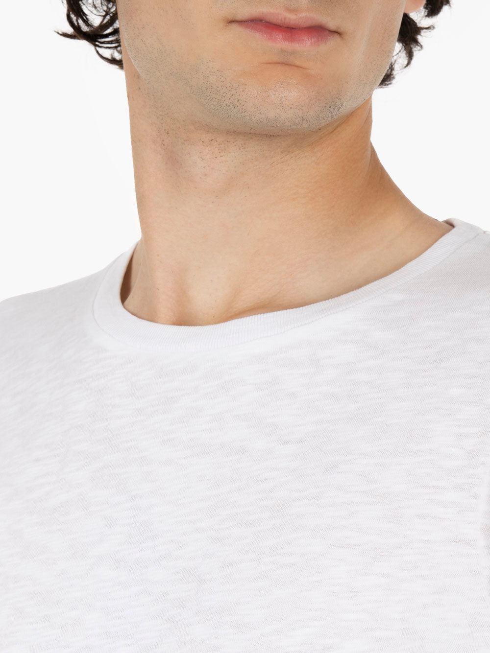 T-shirt manica corta blanc