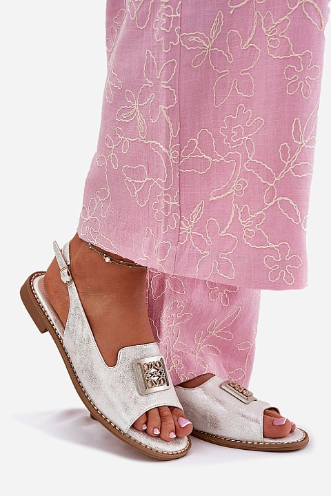 sandalo  zoia bianco