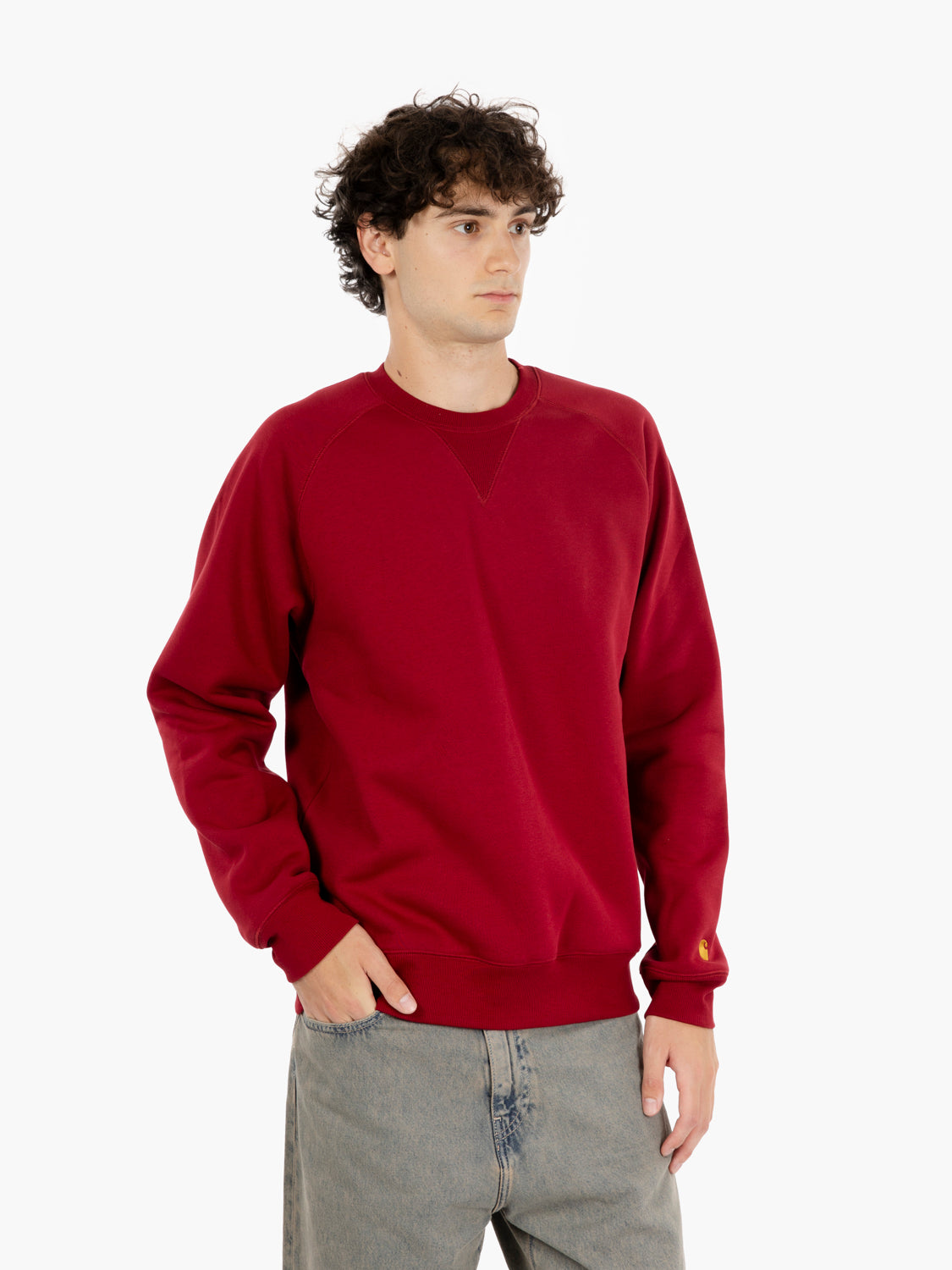 Chase sweat scarlet / gold