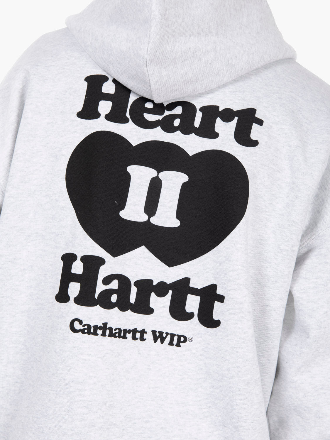 Hooded Heart II sweat jacket ash heather