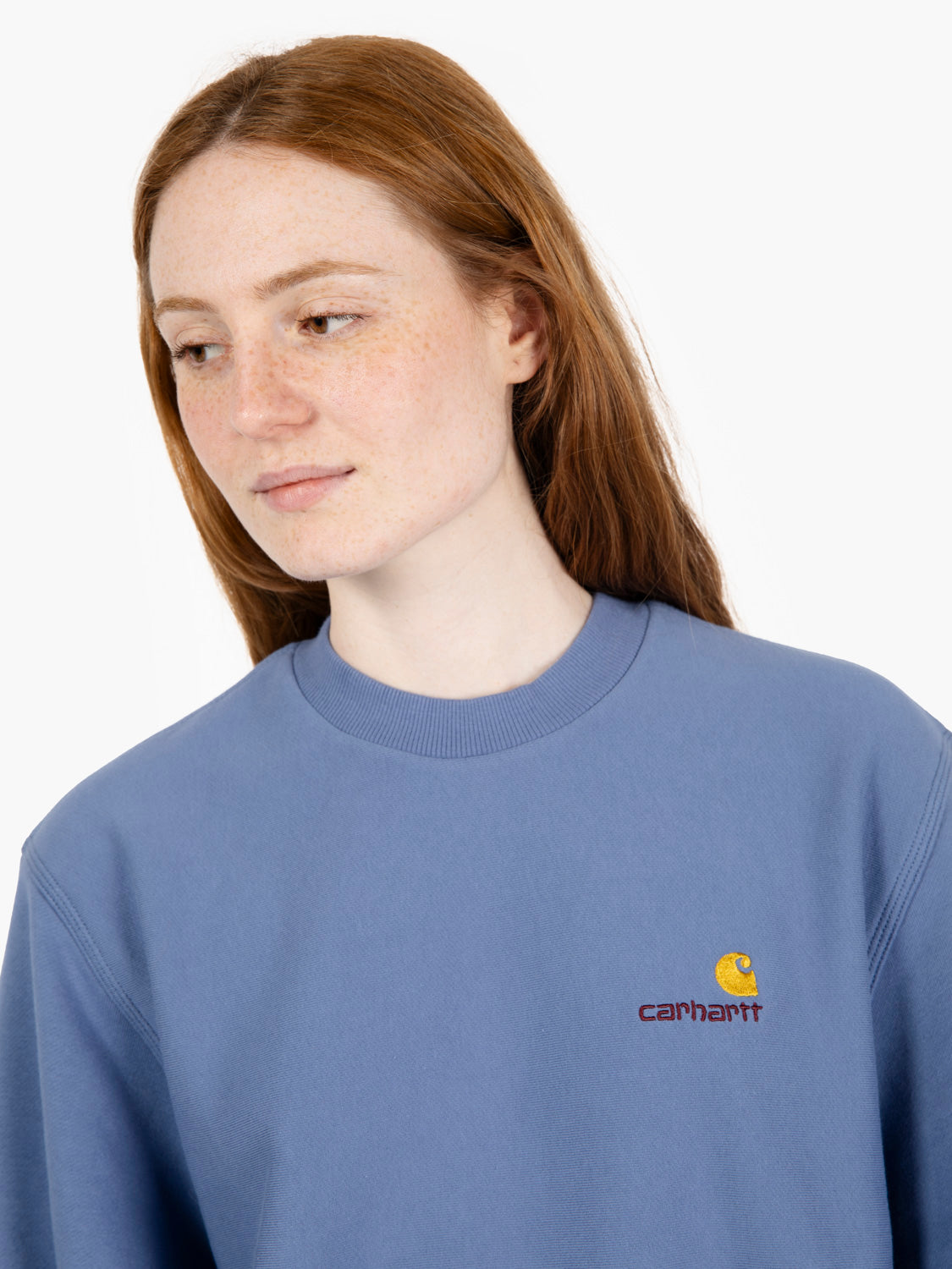 W' American Script Sweat sorrent