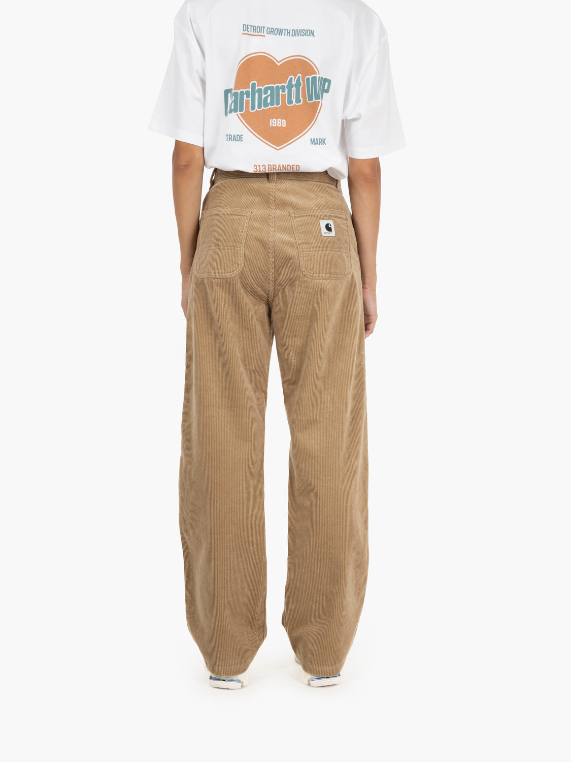 W' Simple pant leather