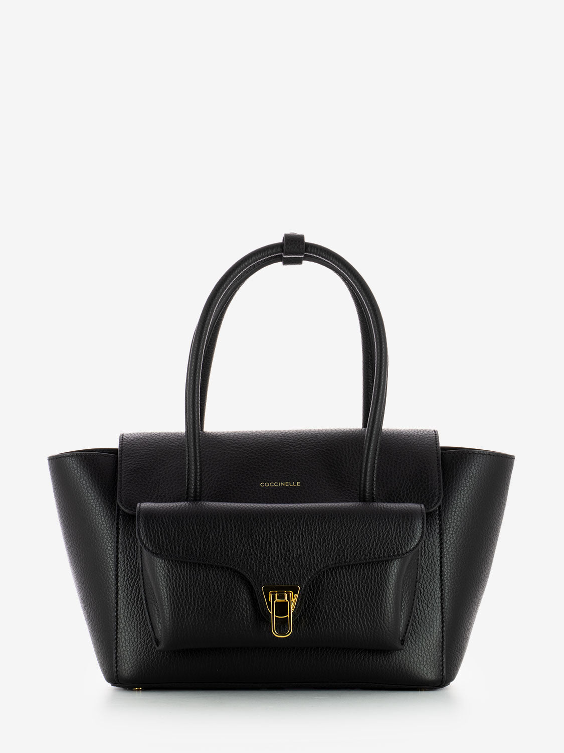 Borsa Beat Double in pelle nera