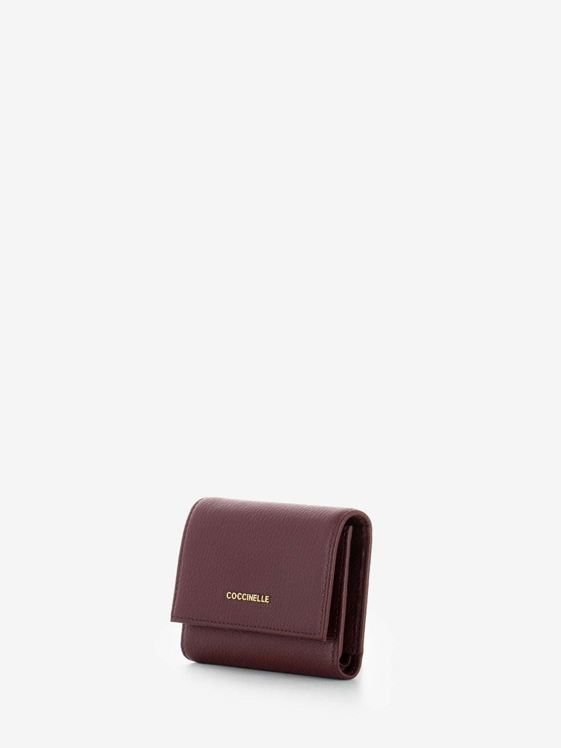 Portafoglio grained leather ribes