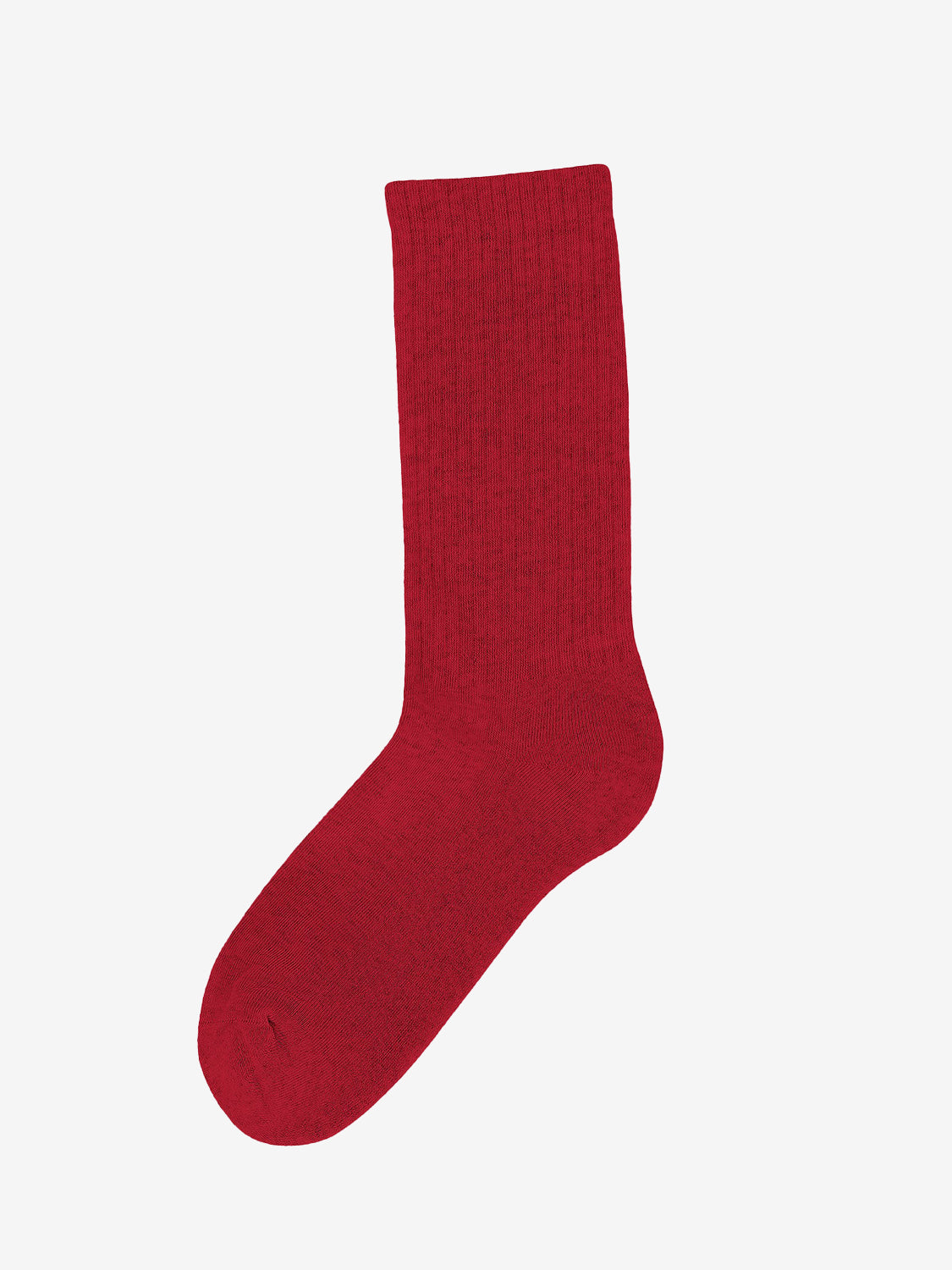 Organic Active Sock scarlet red