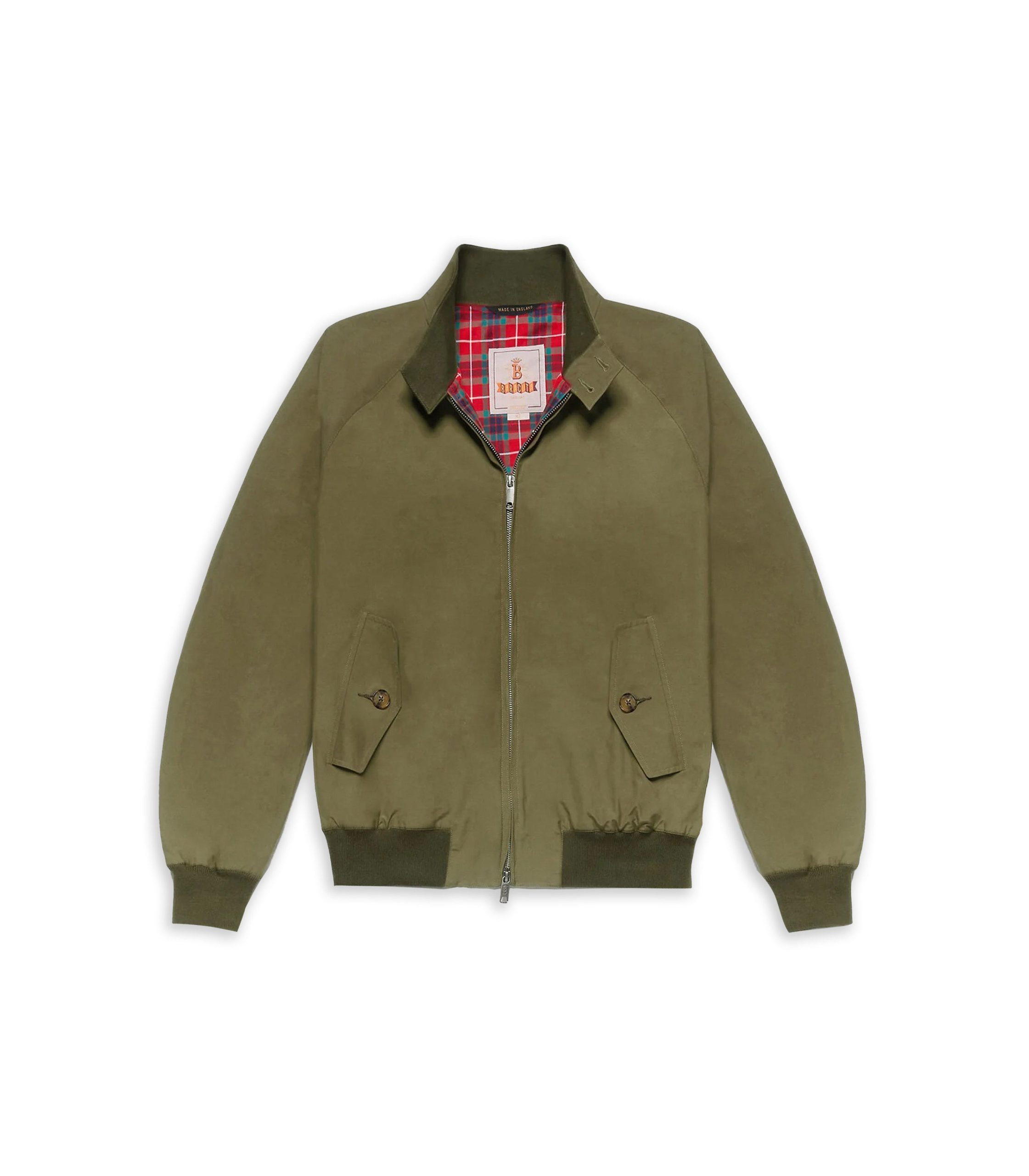 Baracuta G9 Harrington Verde Militare Uomo