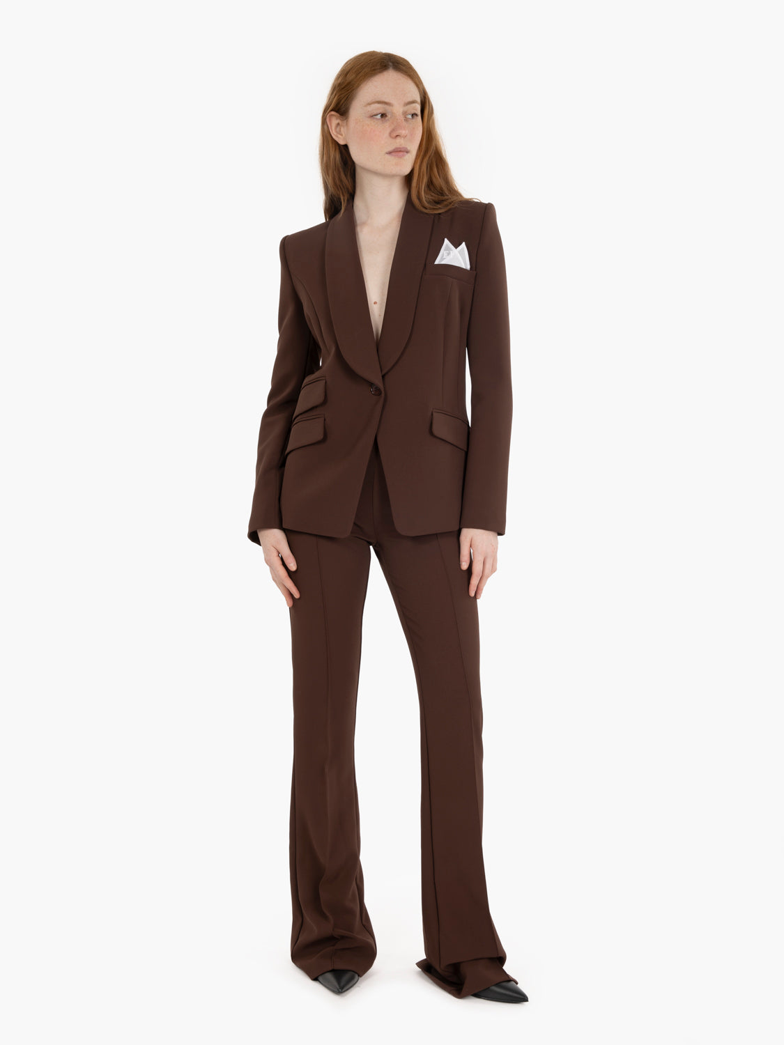 Completo giacca e pantalone coffee