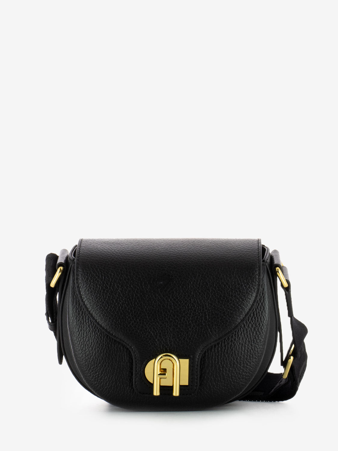 Lotus Mini crossbody nero