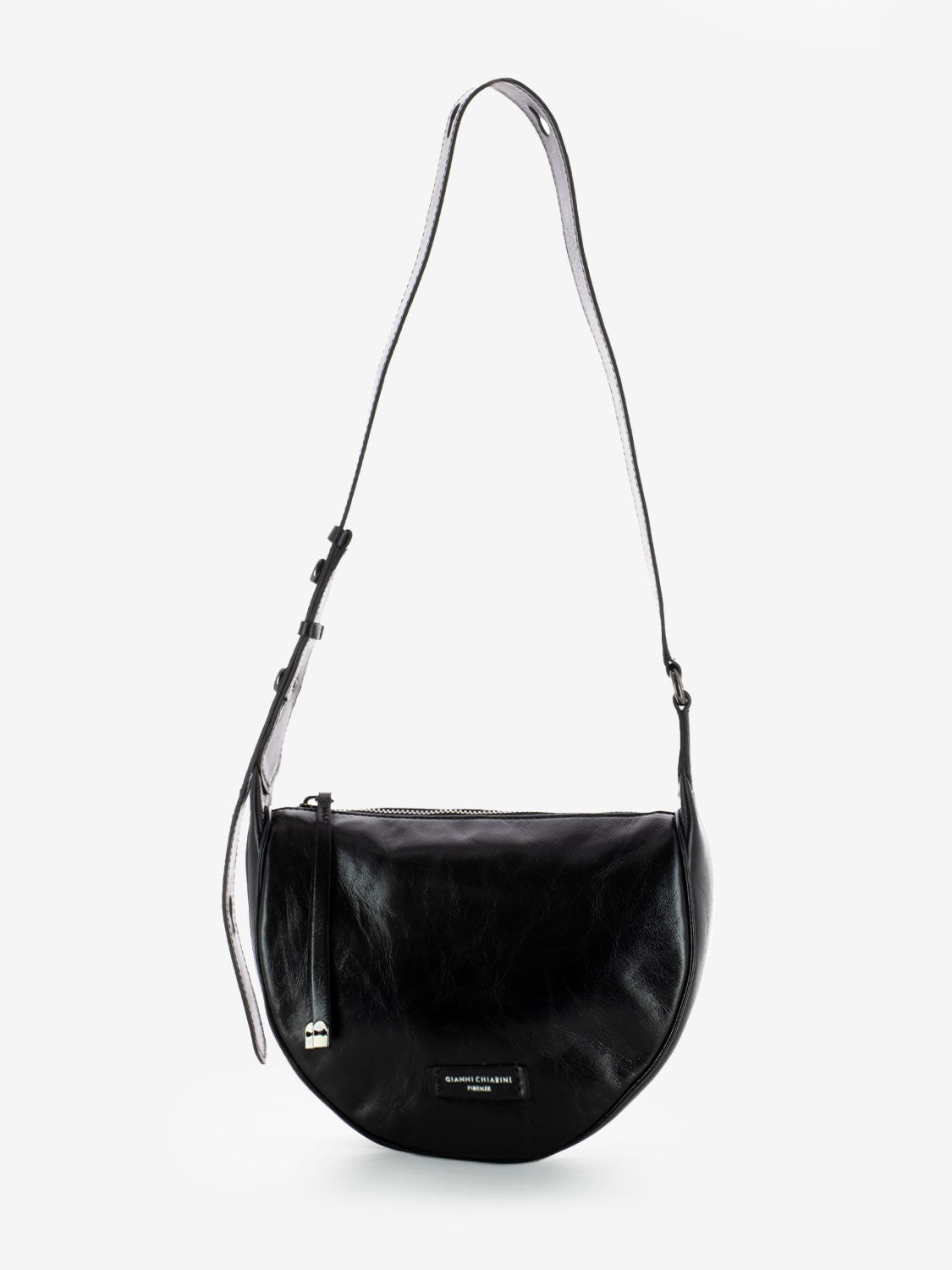 Borsa Charlotte in pelle nera