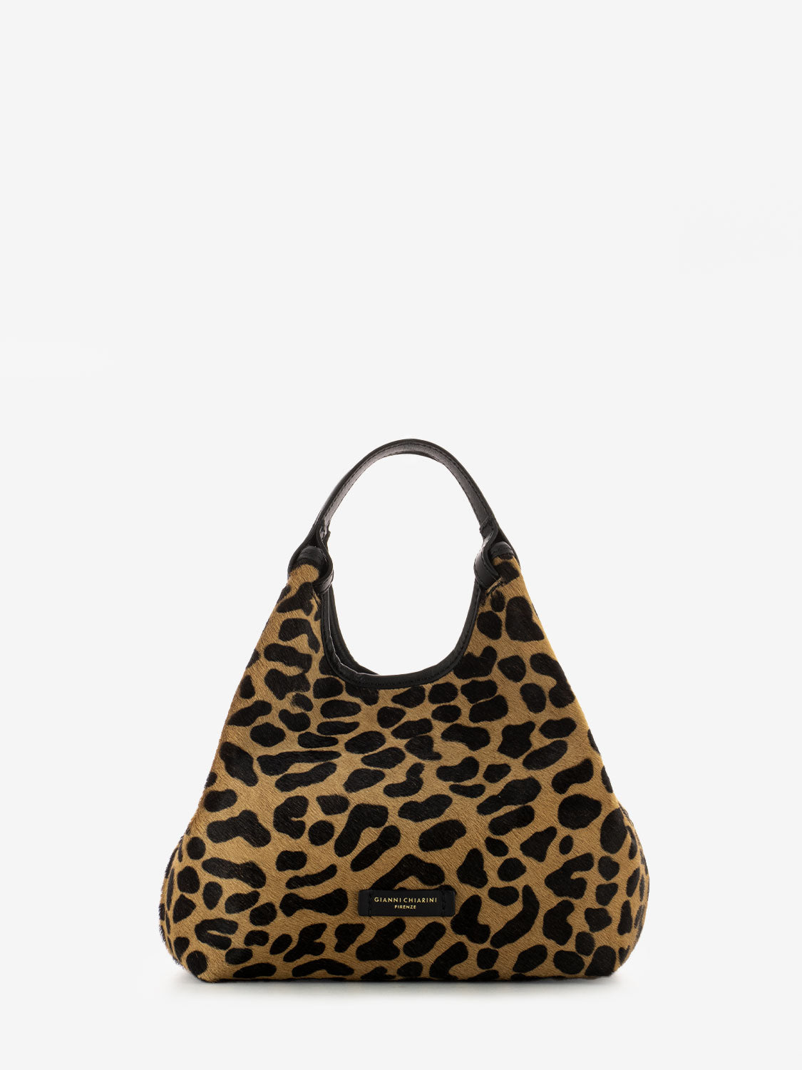 Borsa Dua in pelle leo / nero