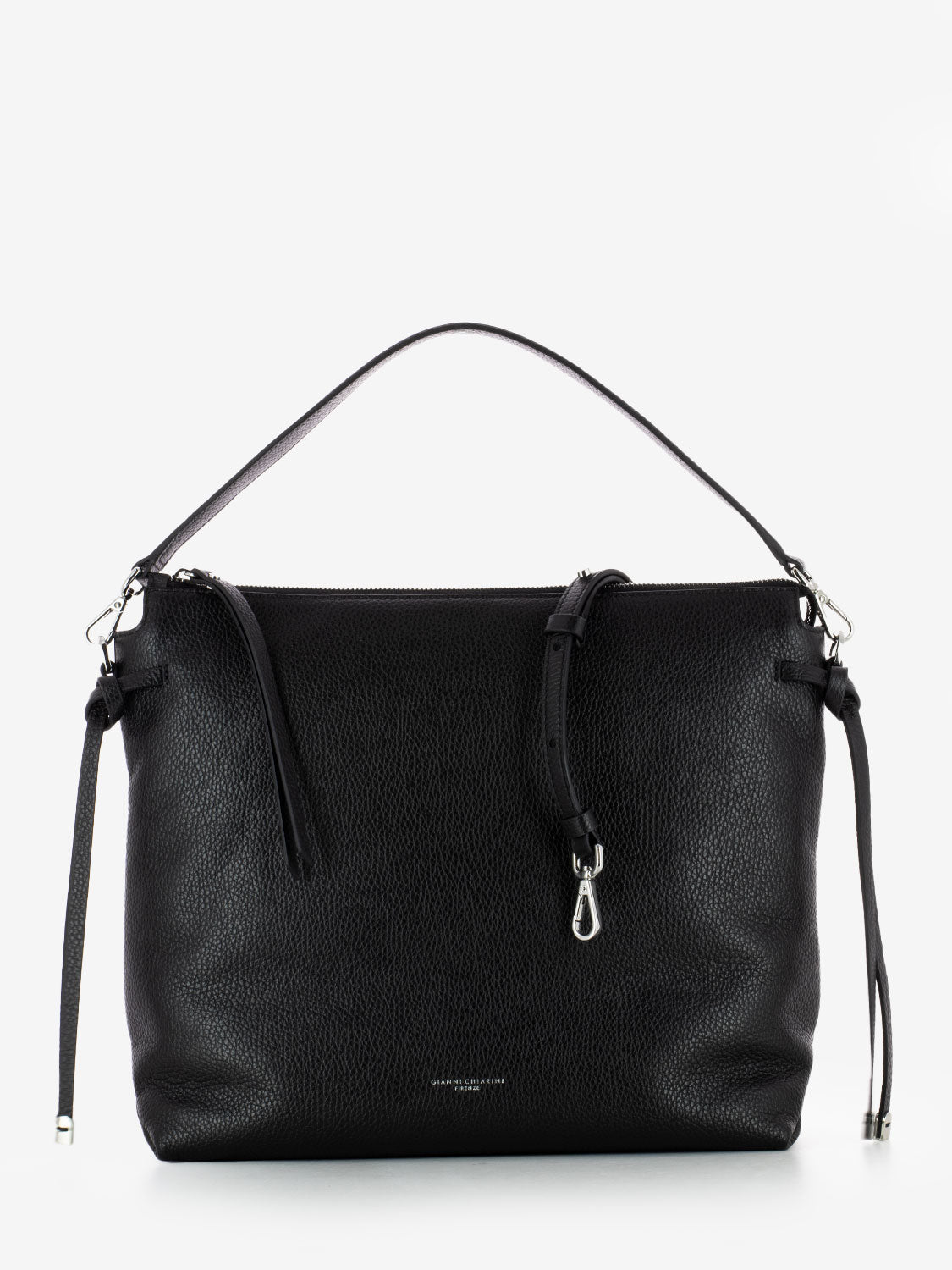 Borsa in pelle Brina nera