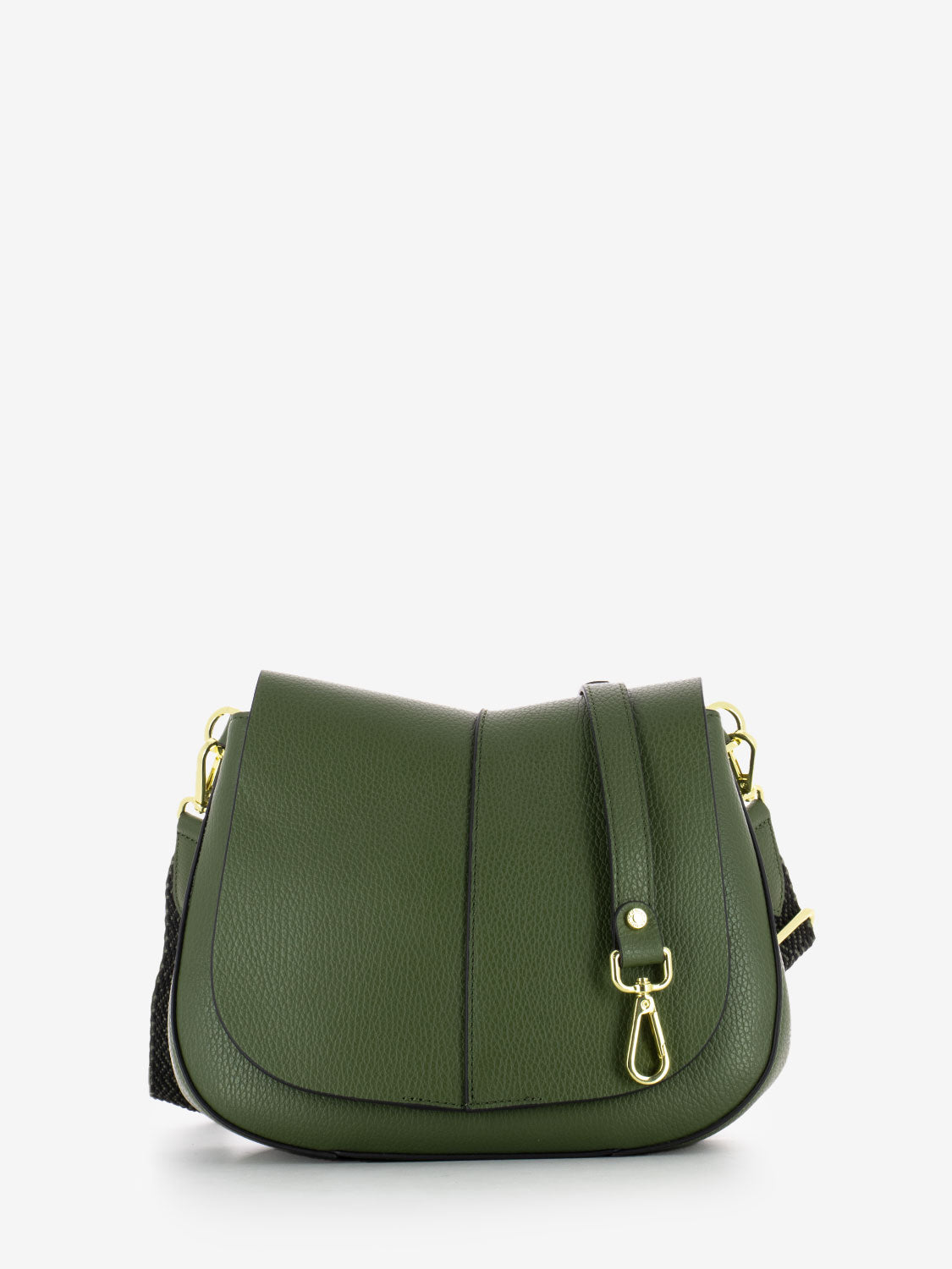 Borsa in pelle Helena round deep fir