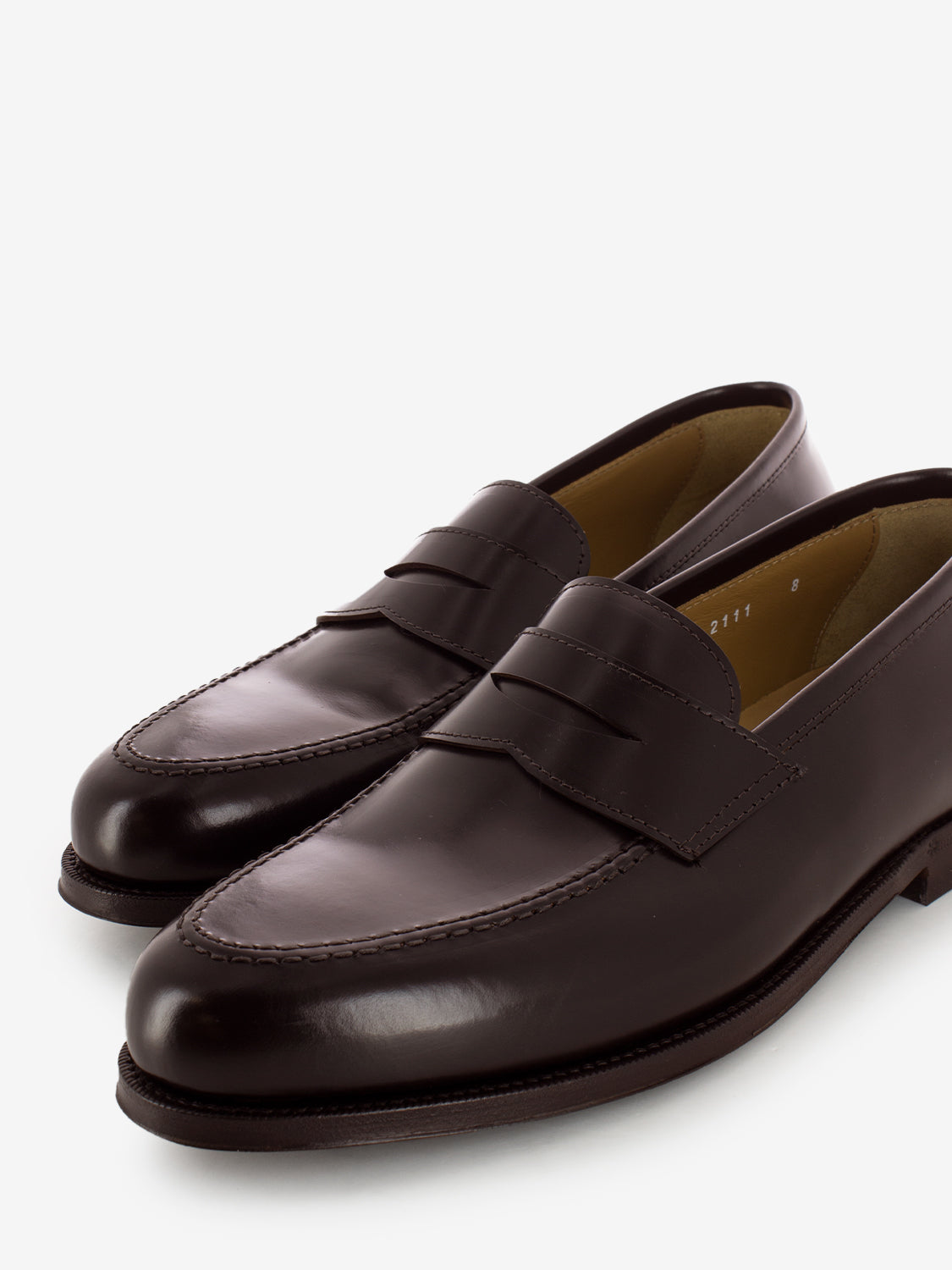 Mocassini in vitello cuoio