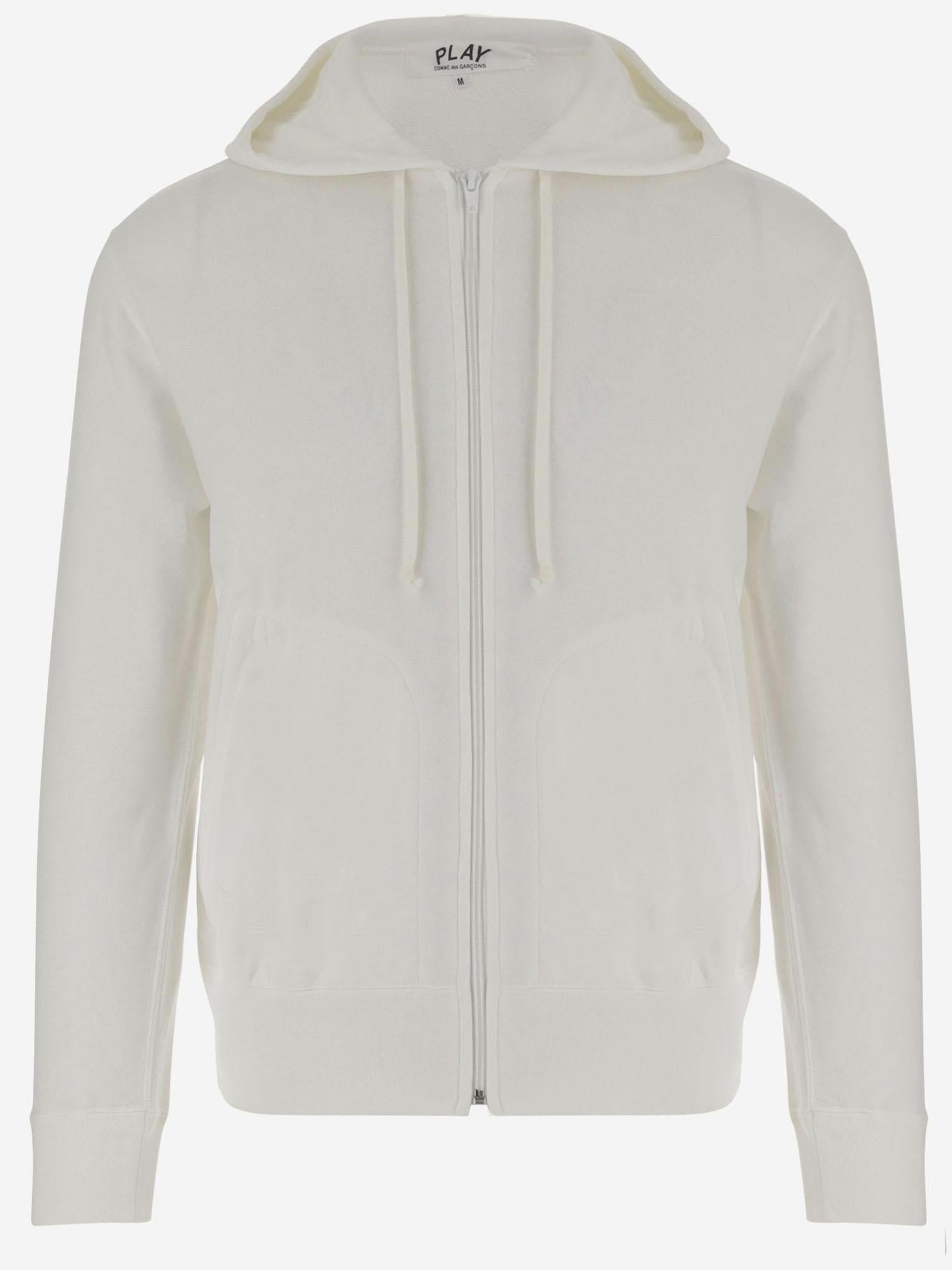 FELPA IN COTONE CON LOGO