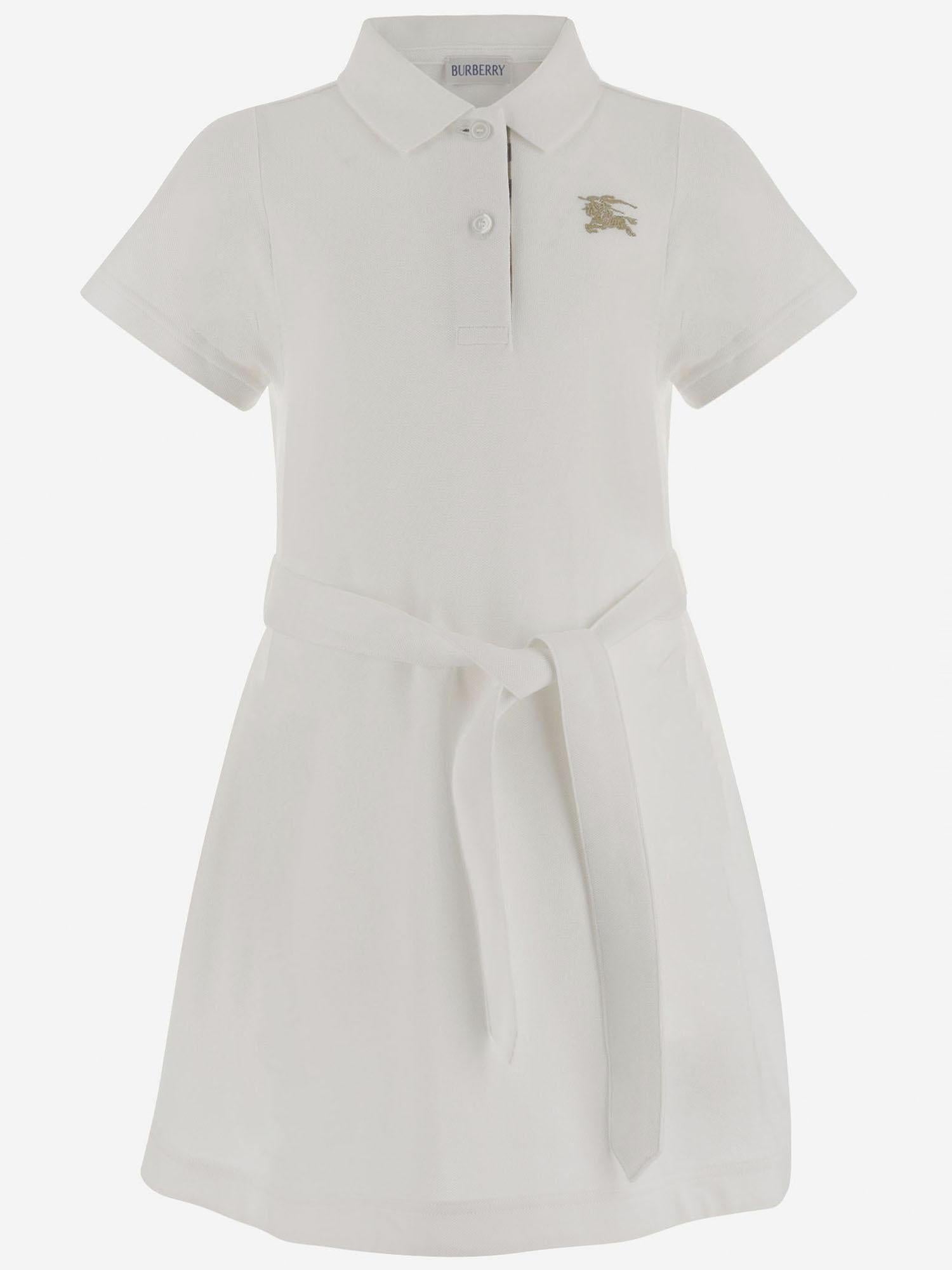 ABITO IN COTONE CON LOGO