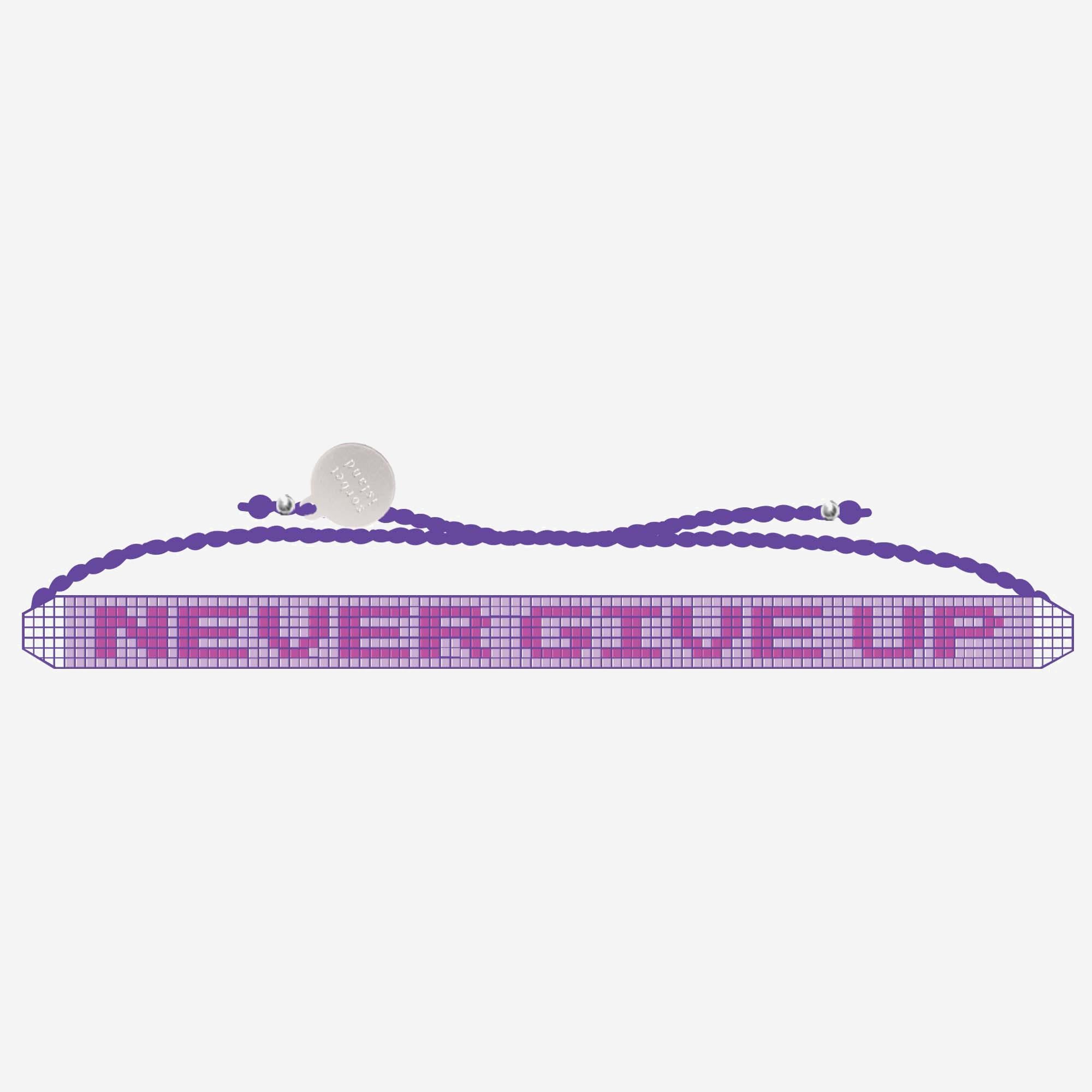 BRACCIALE DI PERLINE IN VETRO