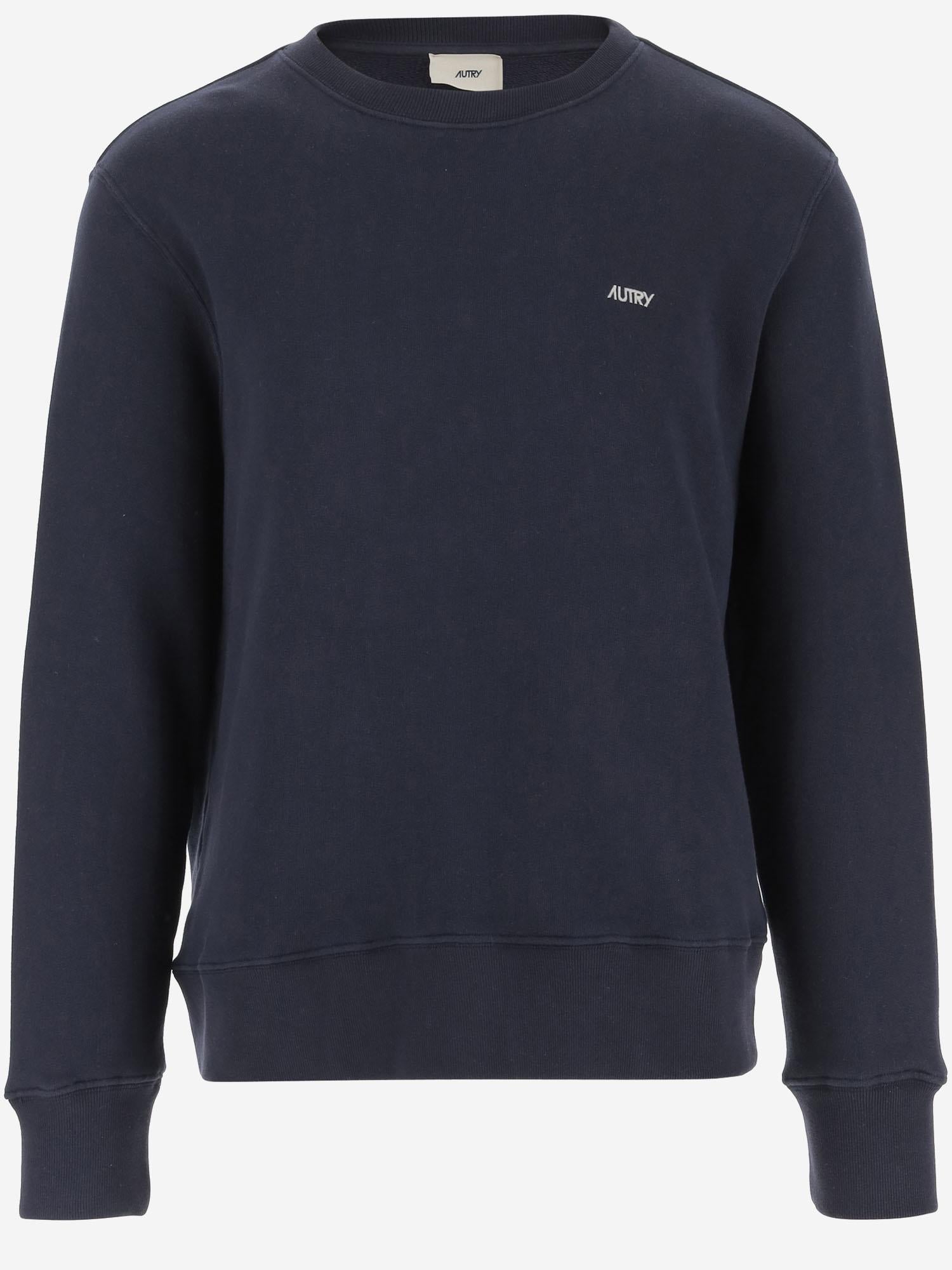 FELPA IN COTONE CON LOGO