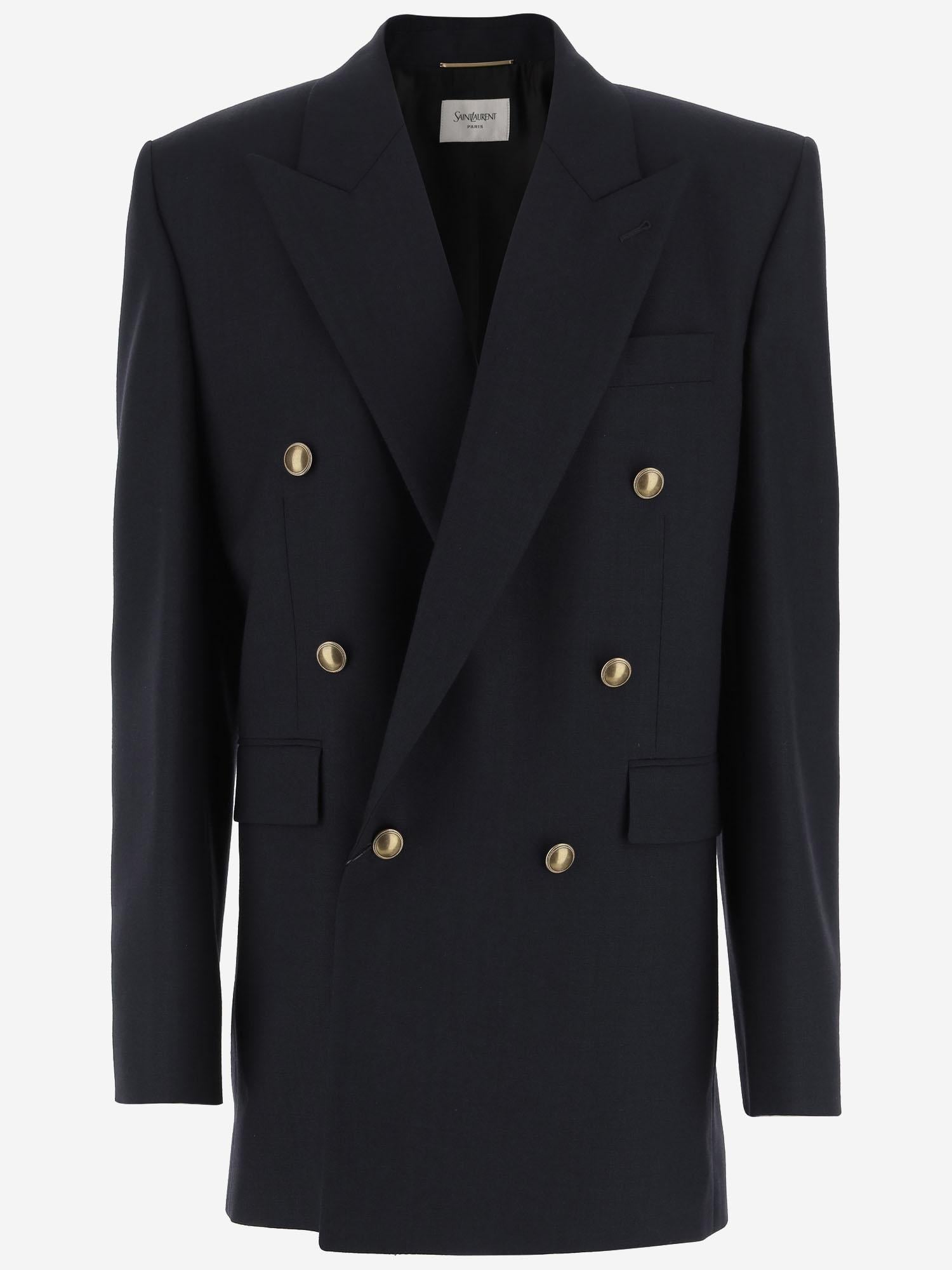 GIACCA OVERSIZE DOPPIOPETTO IN LANA