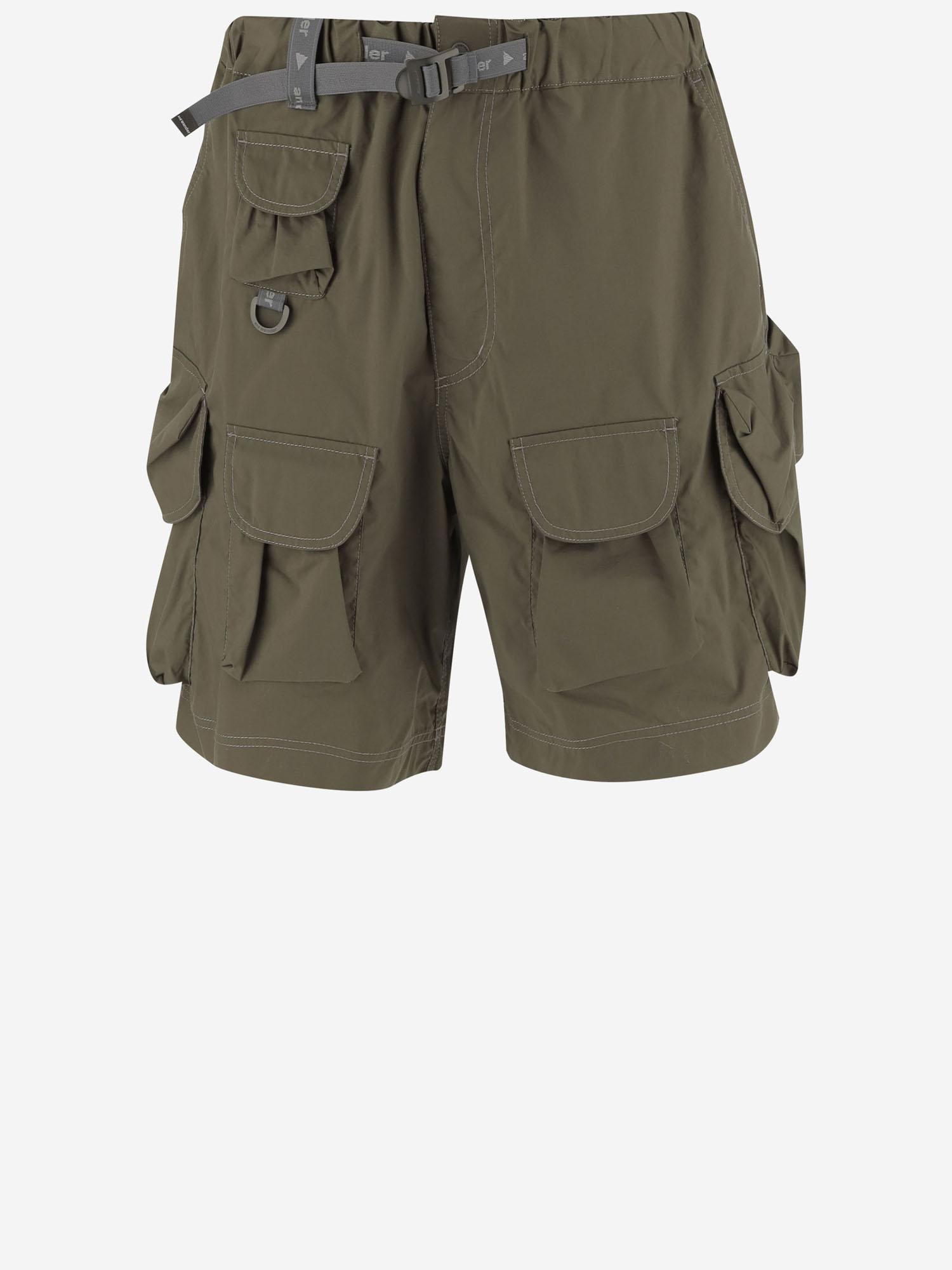 PANTALONI CORTI CARGO CON TASCHE LATERALI