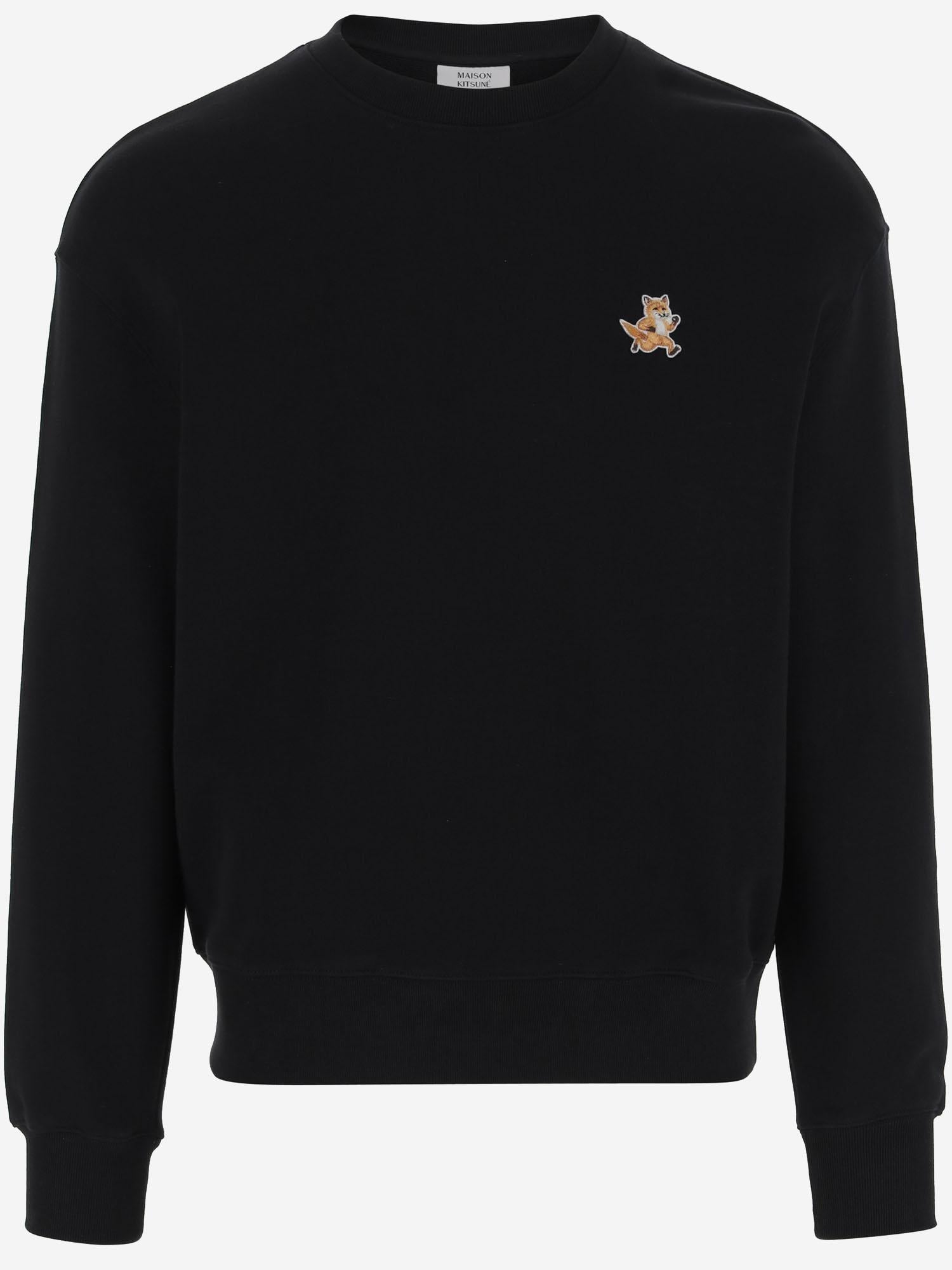 FELPA IN COTONE CON LOGO